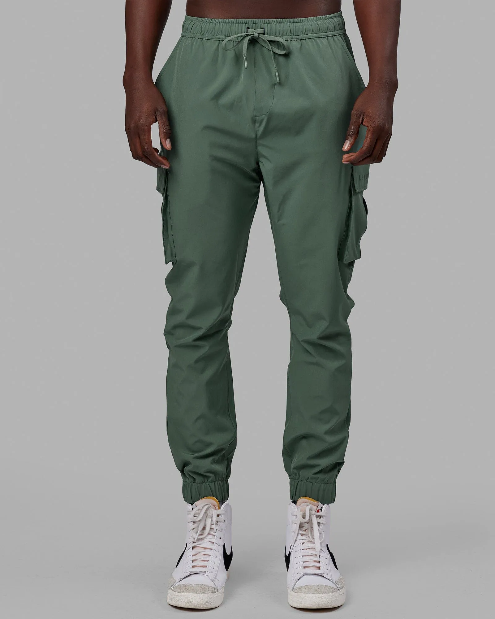 Energy Stretch Performance Cargo Joggers - Dark Forest sold by LSKD product image thumbnail 2