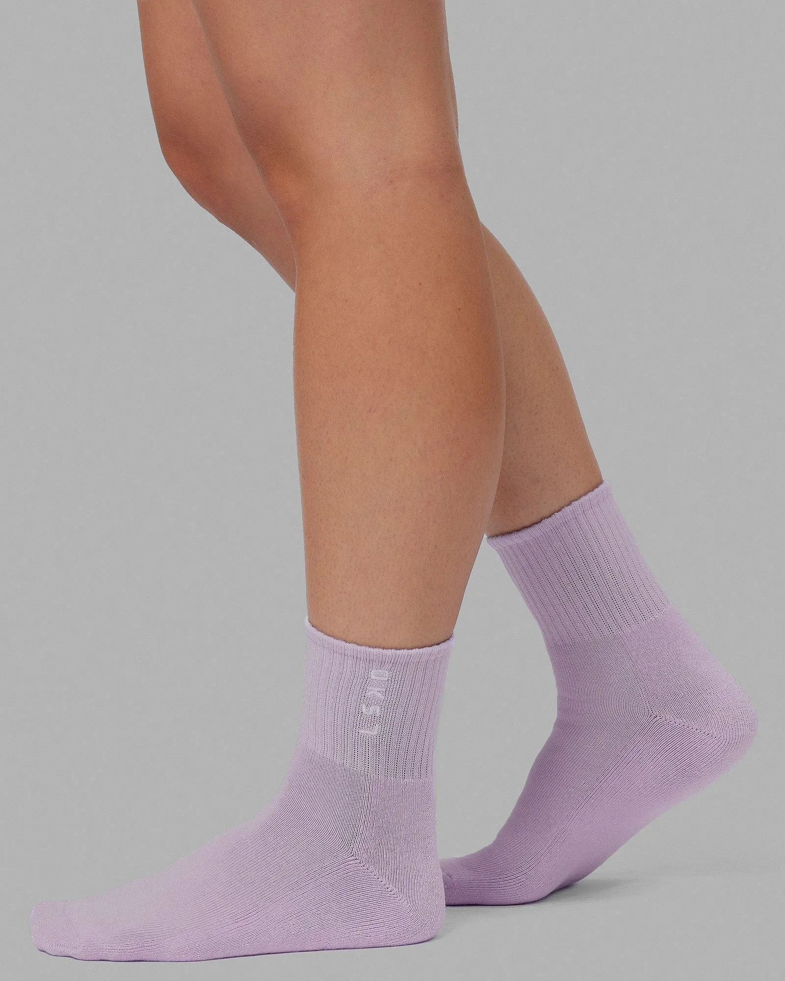 Signal 3 Pack Quarter Socks - Cornflower Blue/Pale Lilac/Green Fig sold by LSKD product image thumbnail 3