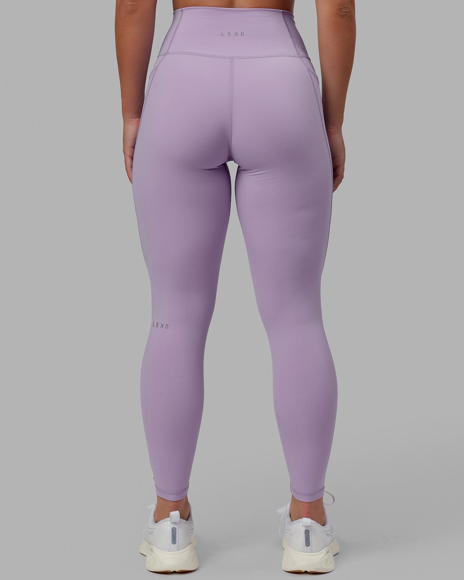 Fusion Full Length Tights - Pale Lilac sold by LSKD product image thumbnail 4