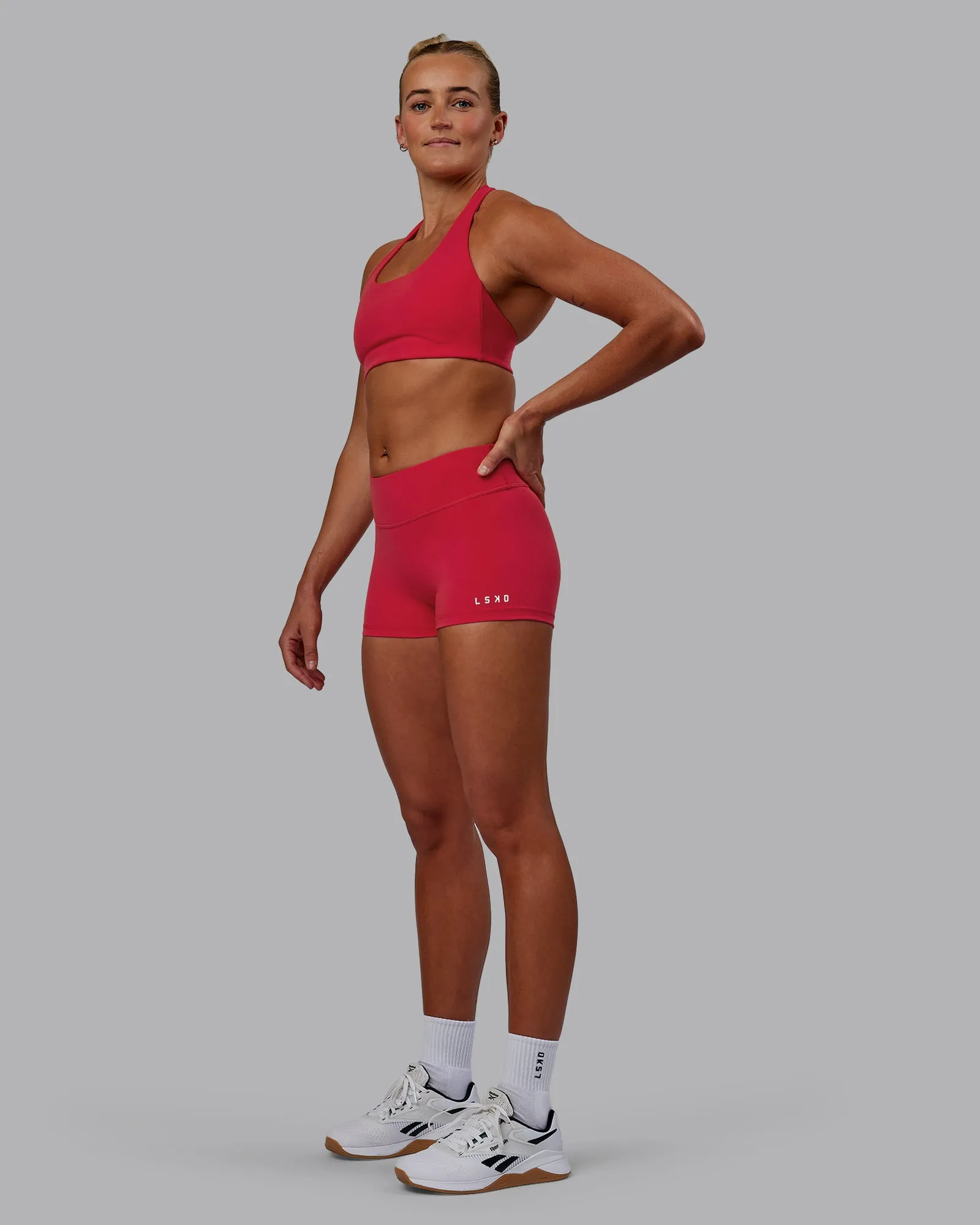 Challenger Sports Bra - Scarlet sold by LSKD product image thumbnail 4