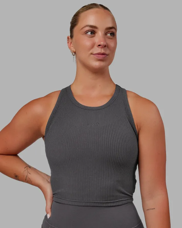 Squad Ribbed Tank - Dark Storm made by LSKD