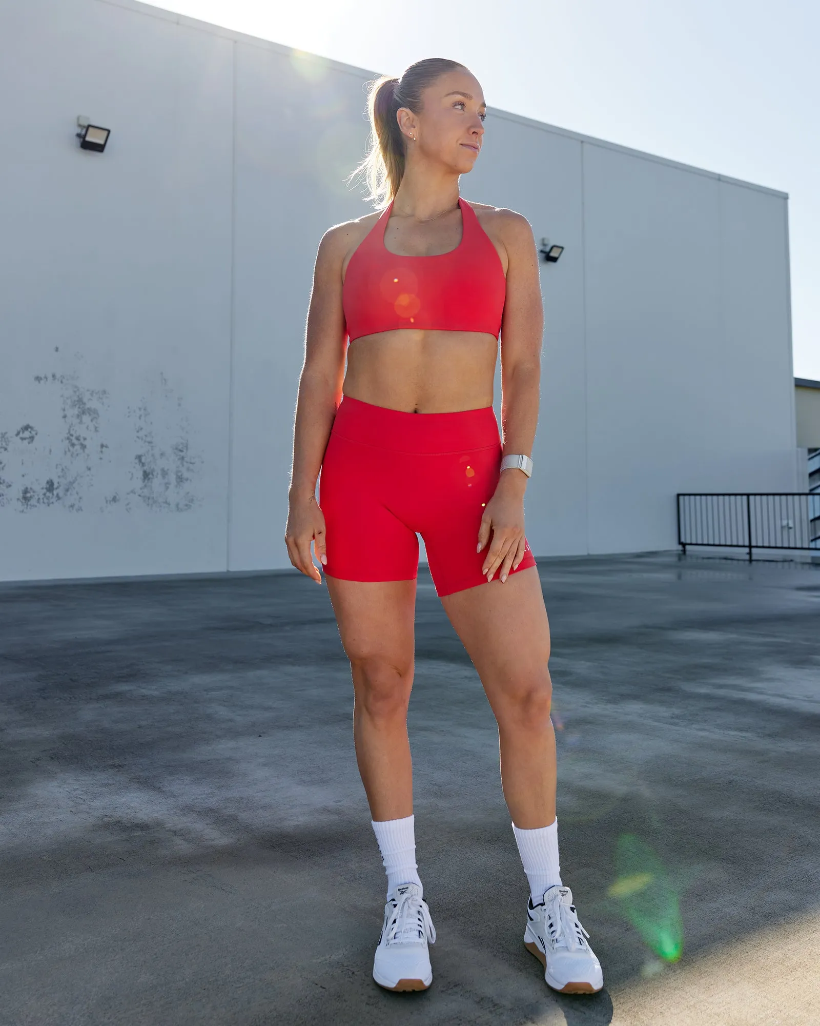 Challenger Sports Bra - Scarlet sold by LSKD product image thumbnail 2