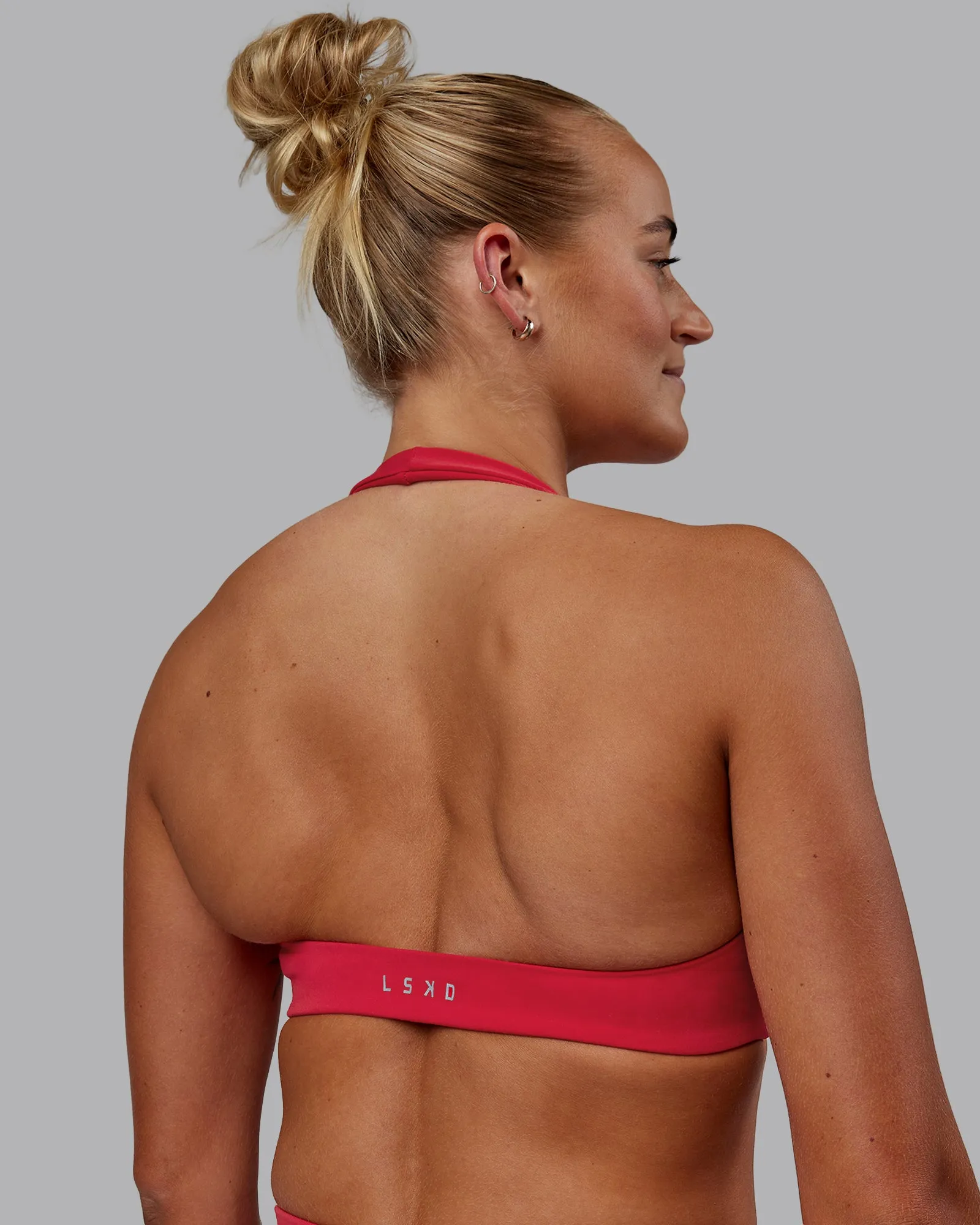 Challenger Sports Bra - Scarlet sold by LSKD