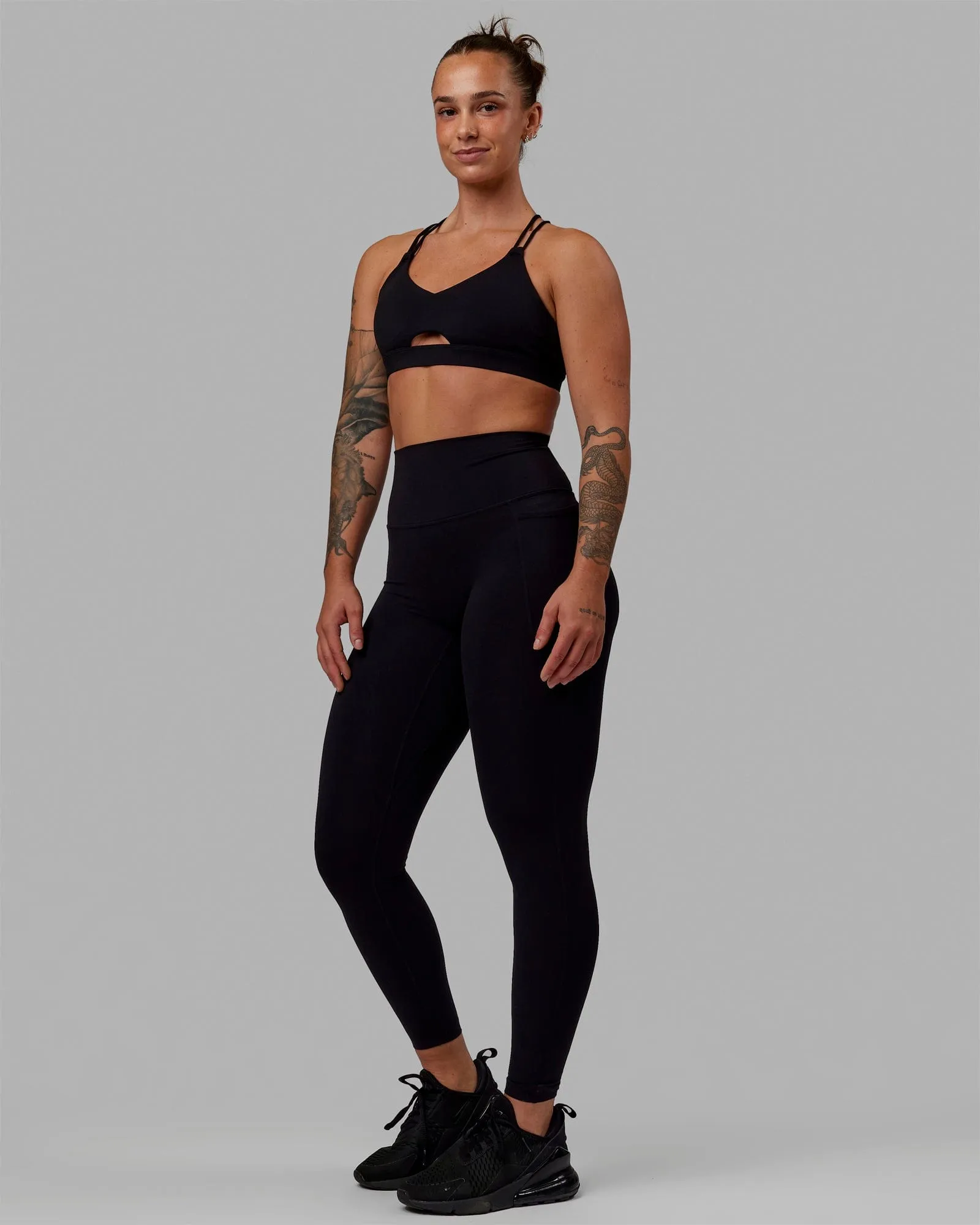 Pursue Sports Bra - Black sold by LSKD product image thumbnail 4