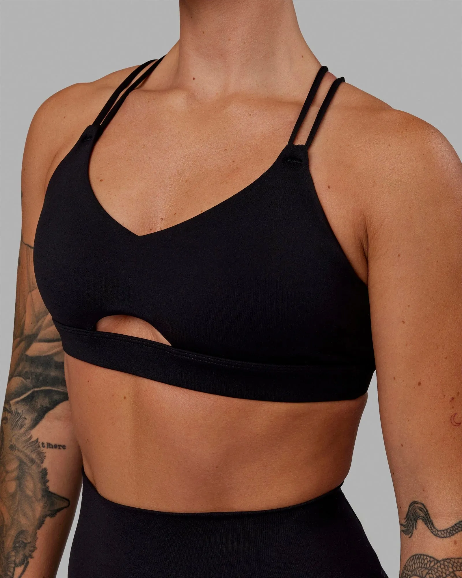 Pursue Sports Bra - Black sold by LSKD product image thumbnail 5