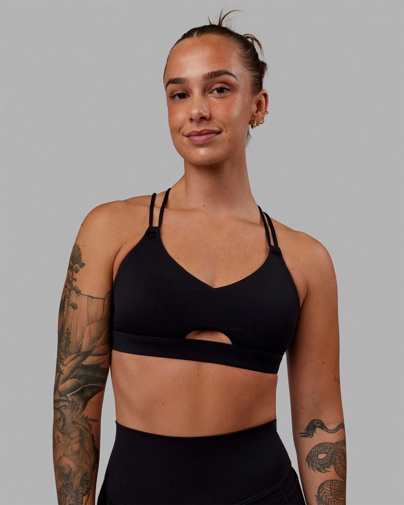 Pursue Sports Bra - Black sold by LSKD