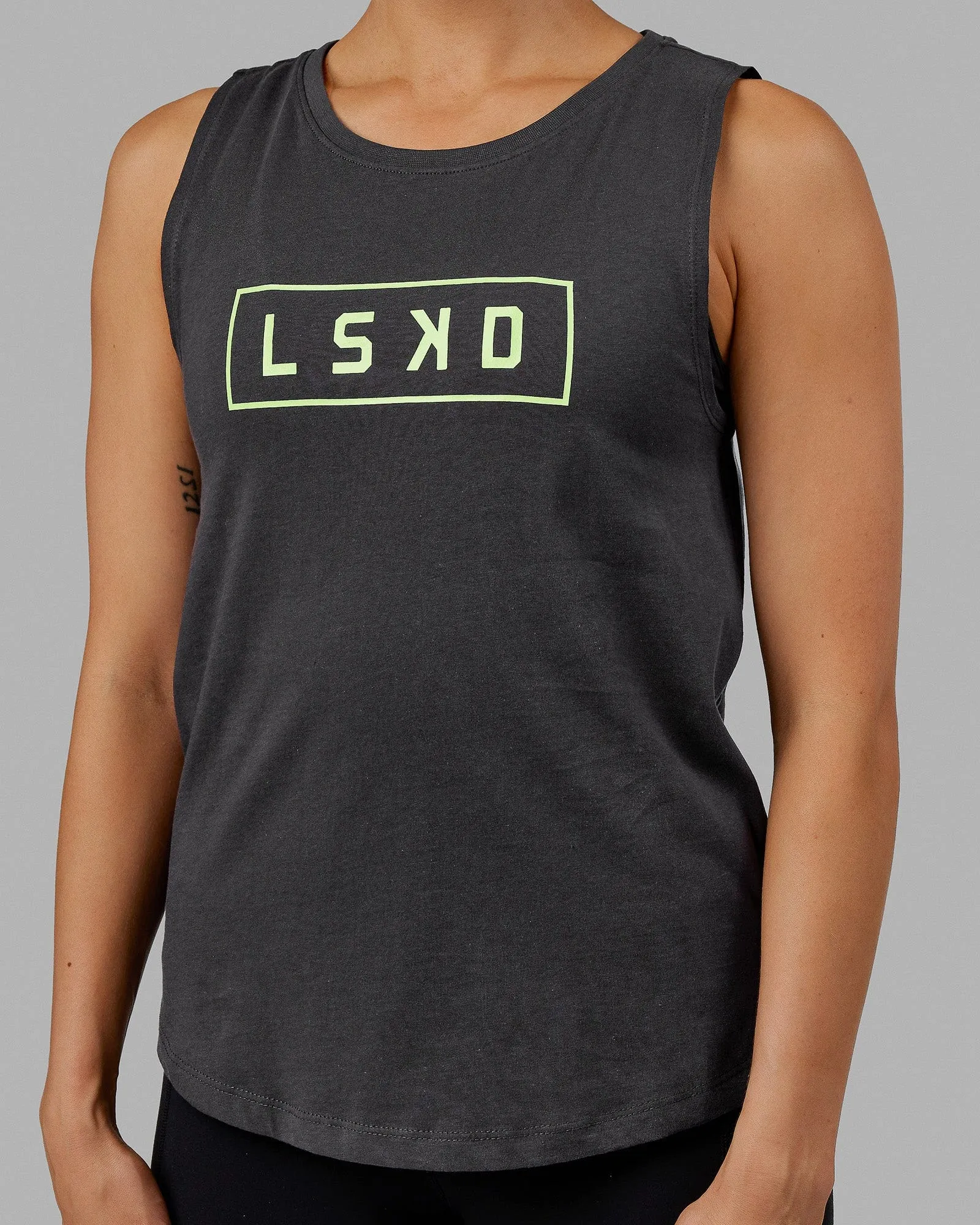 Luna Tank - Phantom-Green Fig sold by LSKD product image thumbnail 5