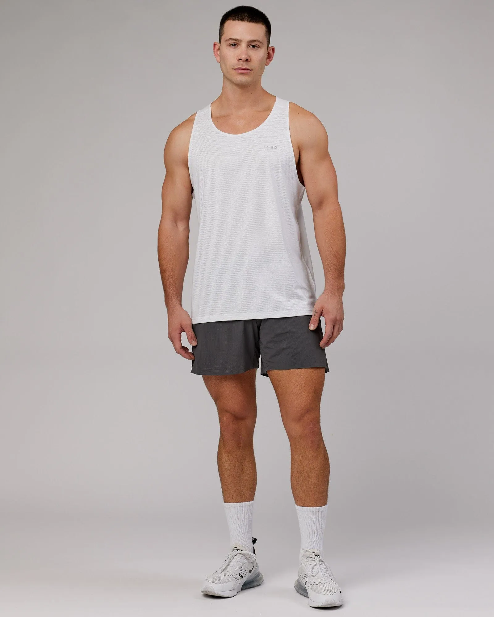 Perform VapourFLX Tank - White Marl sold by LSKD product image thumbnail 3