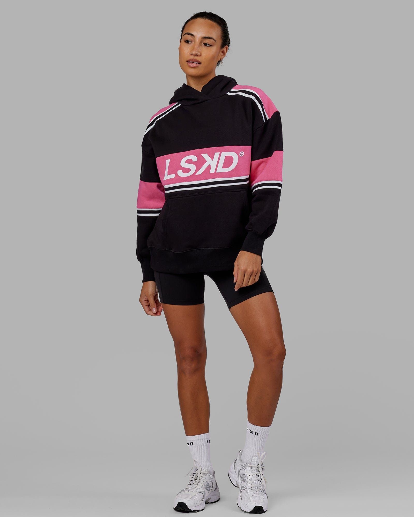 Unisex A-Team Hoodie Oversize - Black-Flamingo sold by LSKD product image thumbnail 3