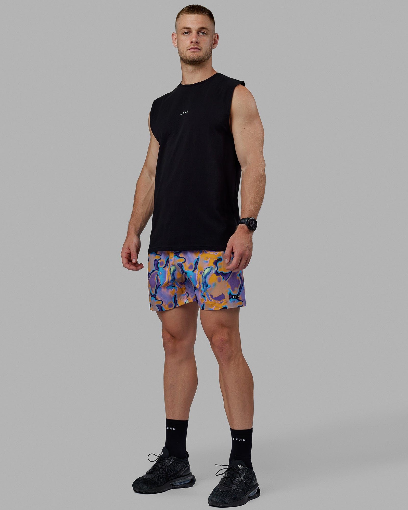 Rep 5" Performance Shorts - Plasma Purple sold by LSKD product image thumbnail 5
