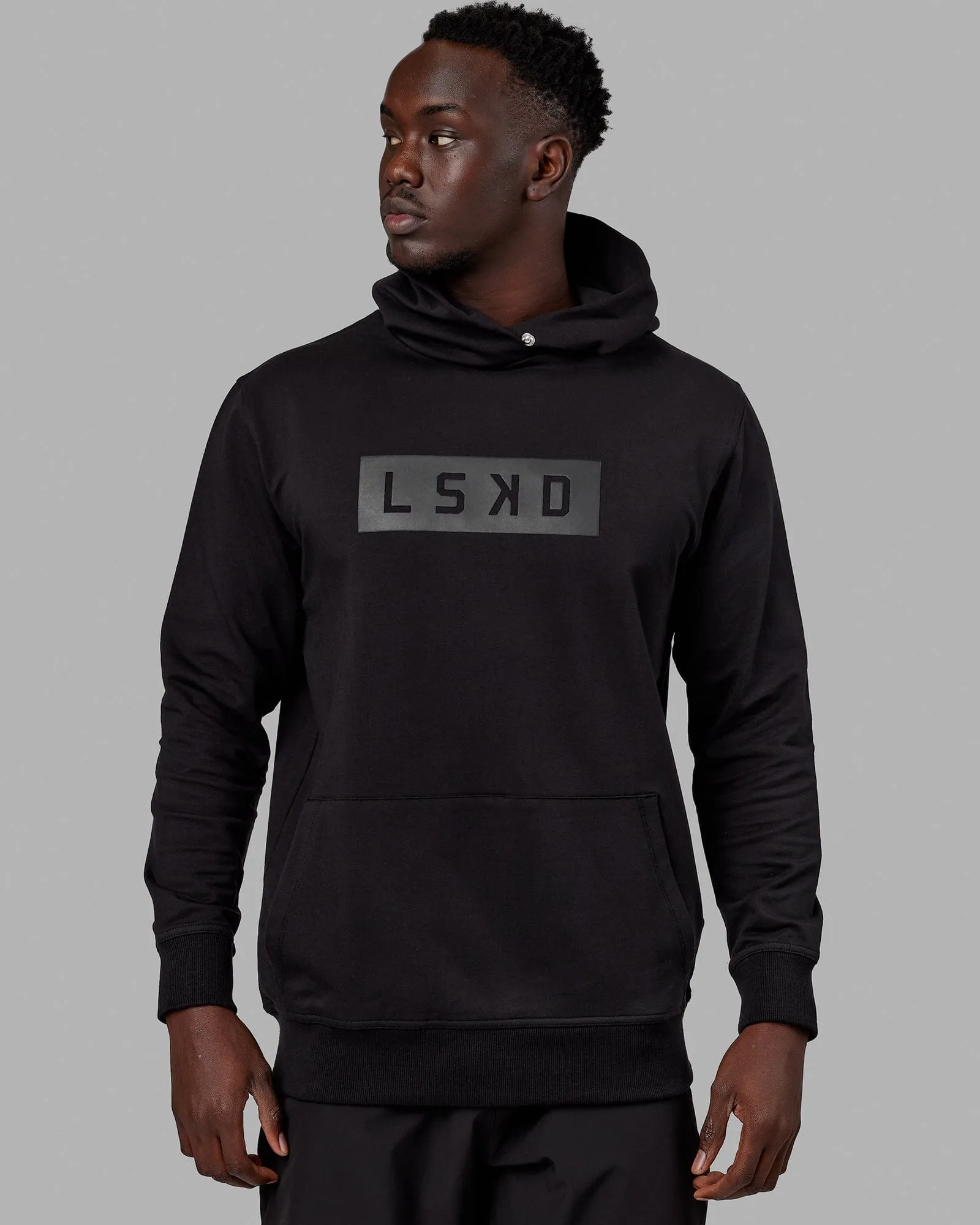 Strength FLXFLeece Hoodie - Black-Black sold by LSKD product image thumbnail 3