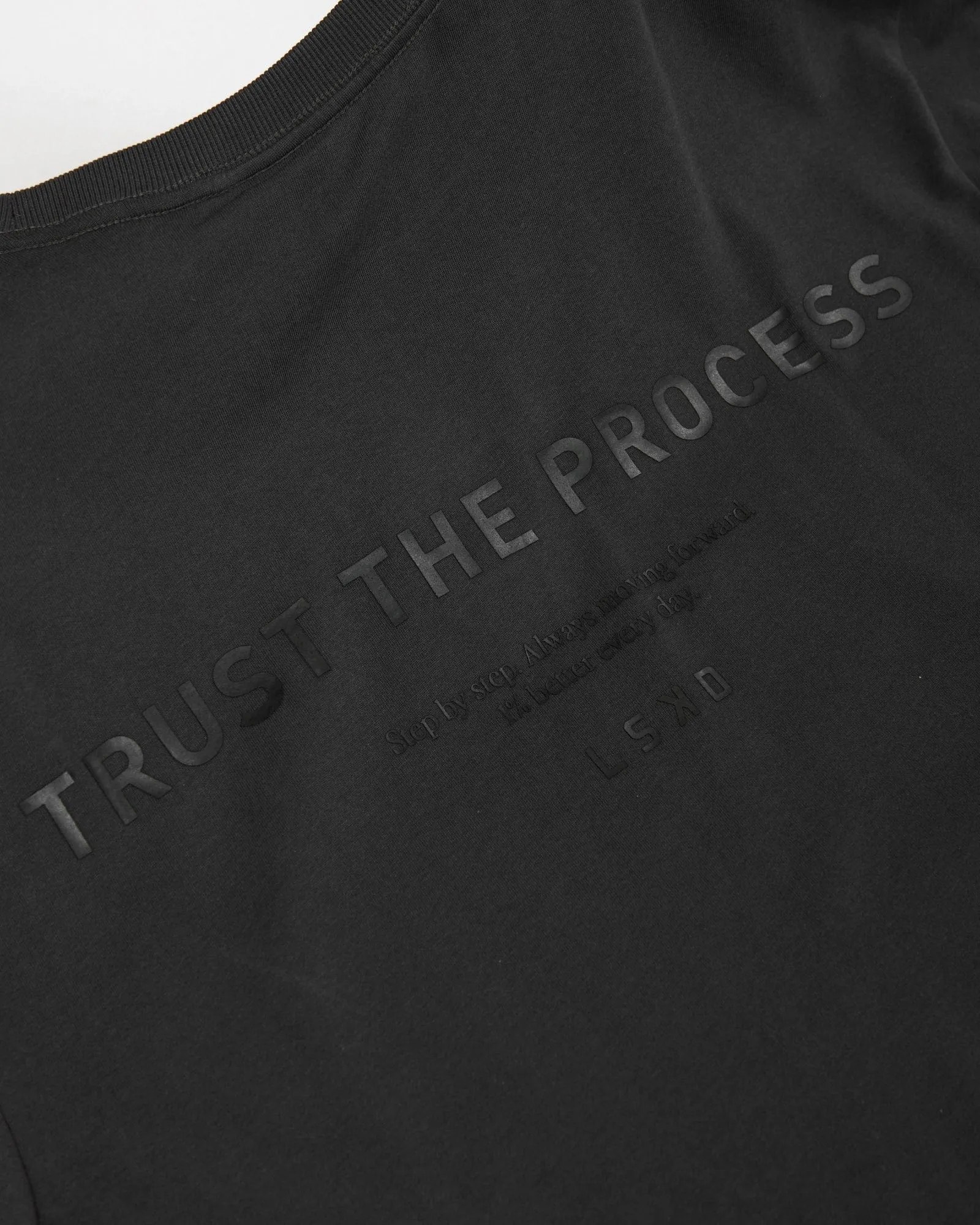 Unisex Process Heavyweight Tee Oversize - Phantom-Black sold by LSKD product image thumbnail 2