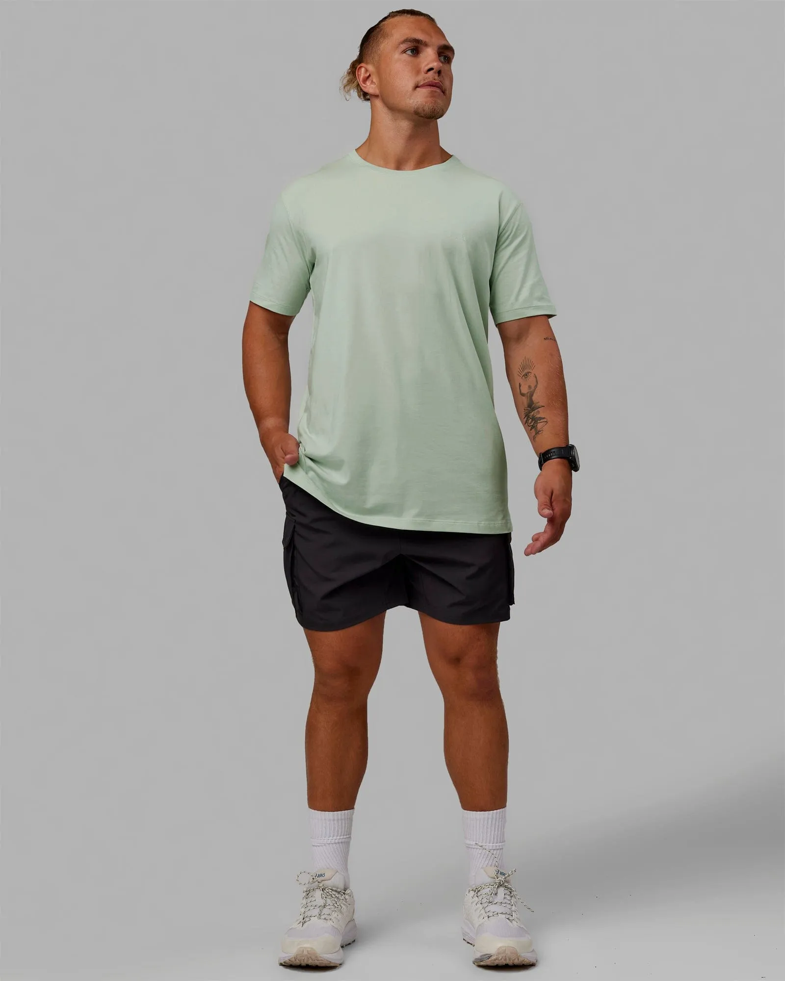 Energy Stretch 6" Performance Cargo Short - Pirate Black sold by LSKD product image thumbnail 4