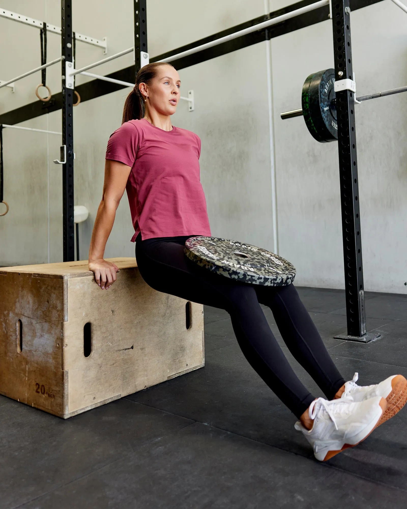 Deluxe PimaFLX Tee - Dry Rose sold by LSKD