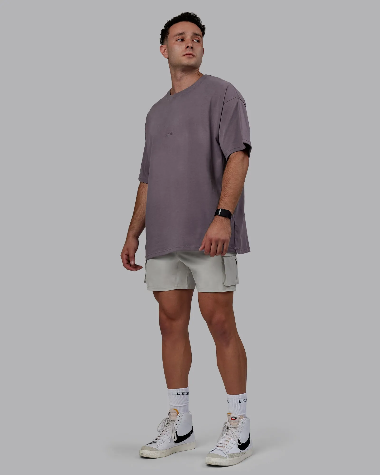 MVP Heavyweight Tee Oversize - Purple Sage sold by LSKD product image thumbnail 2