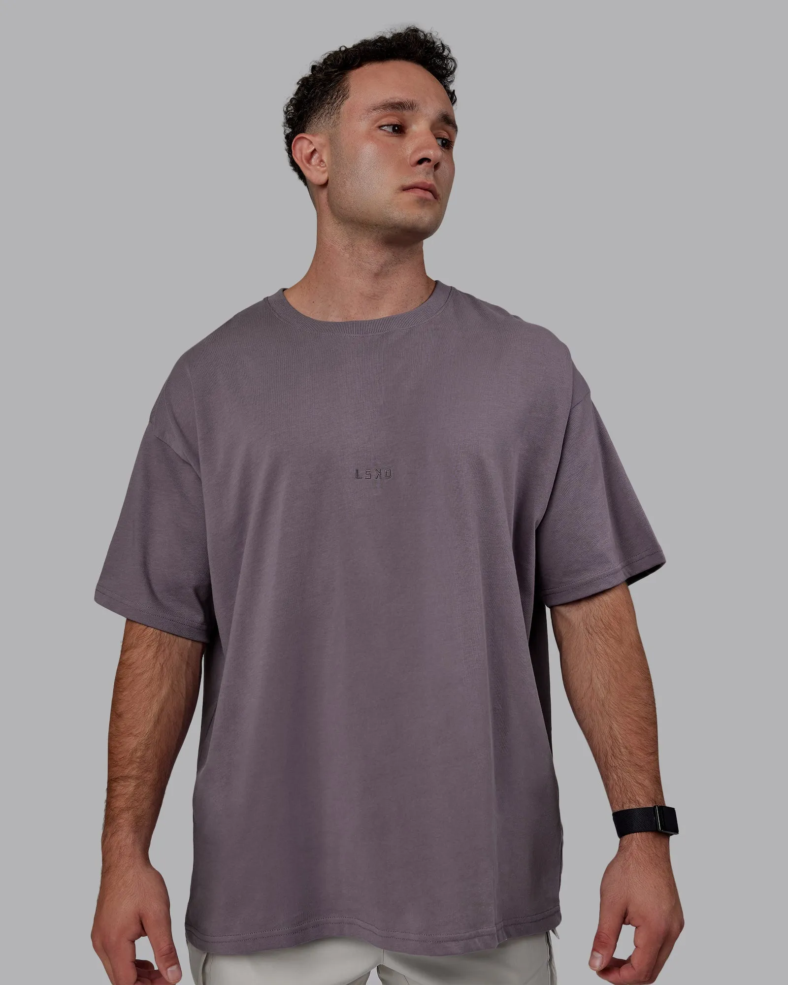 MVP Heavyweight Tee Oversize - Purple Sage sold by LSKD