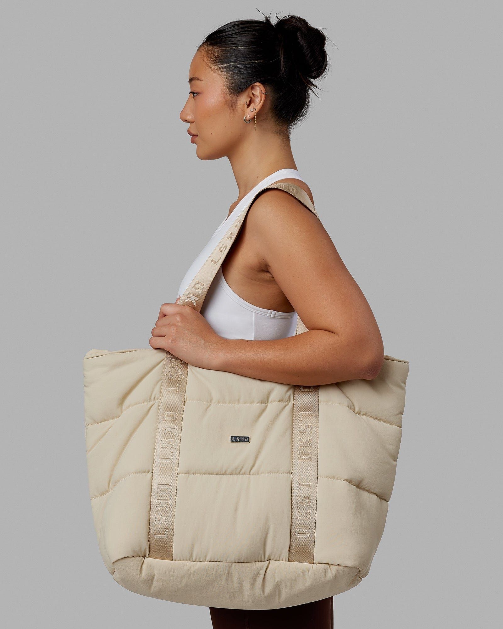 Ivy Tote Bag - Shale Beige sold by LSKD product image thumbnail 3