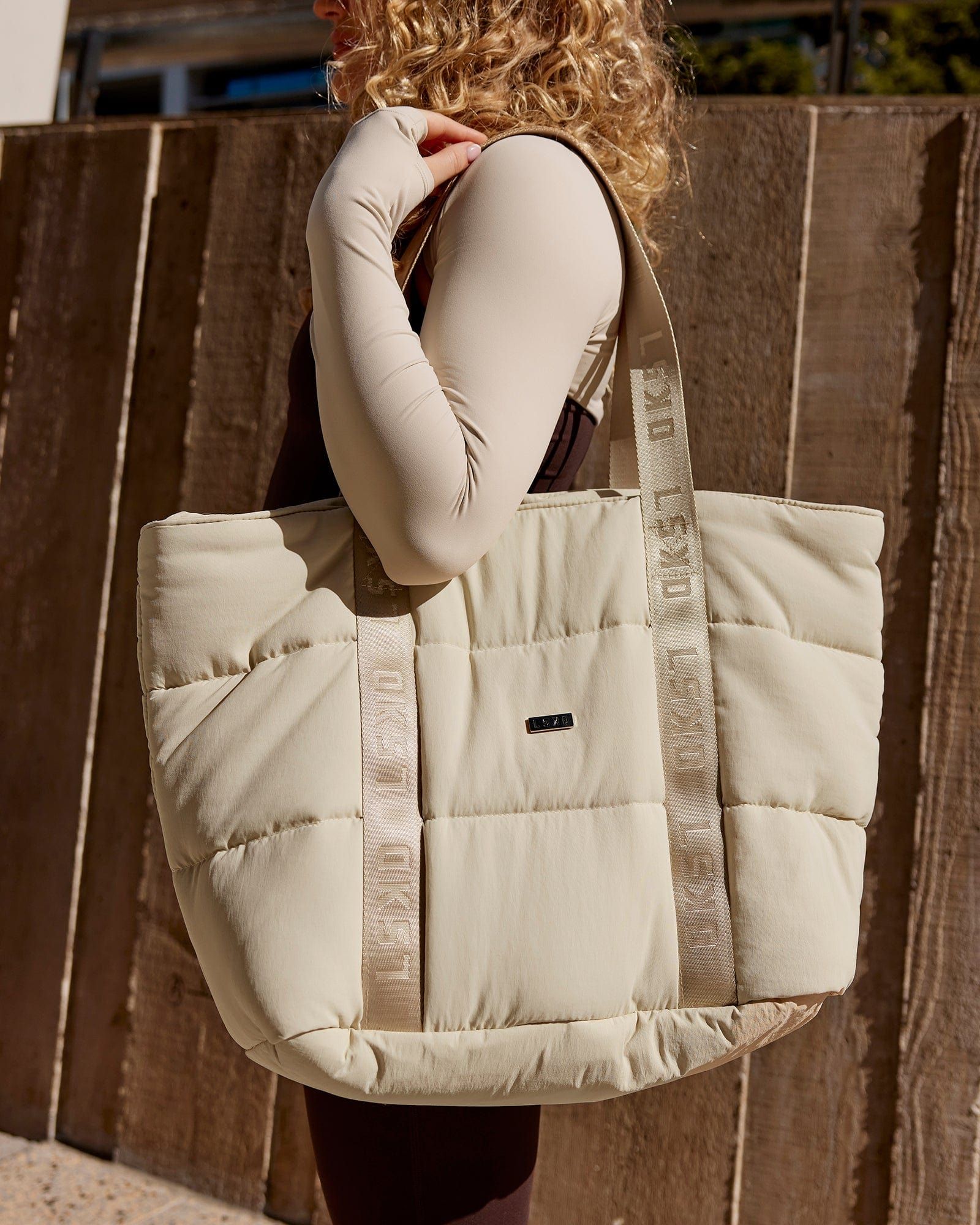 Ivy Tote Bag - Shale Beige sold by LSKD