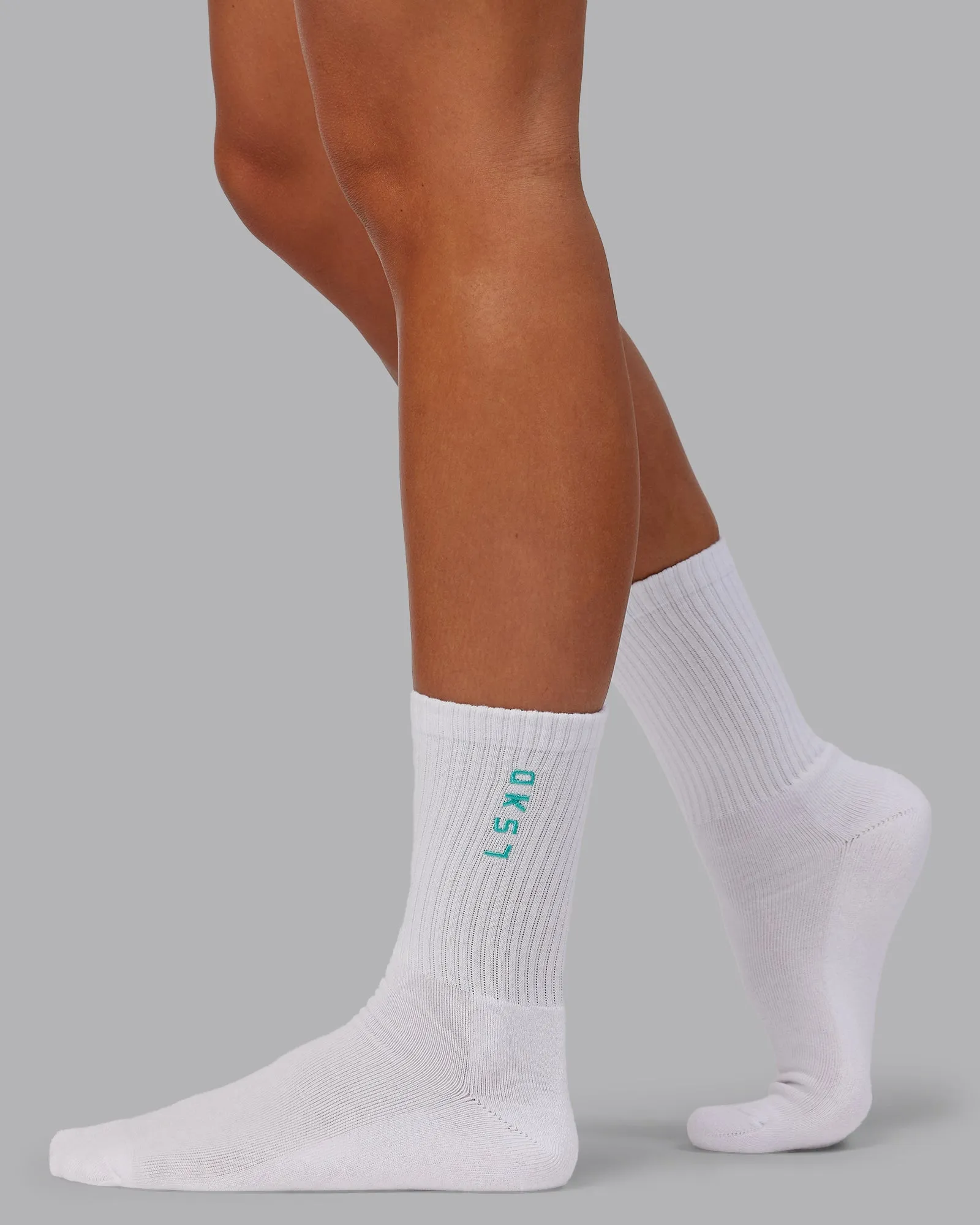 Signal Crew Socks 3 Pack - Scarlet-White-Black sold by LSKD product image thumbnail 2