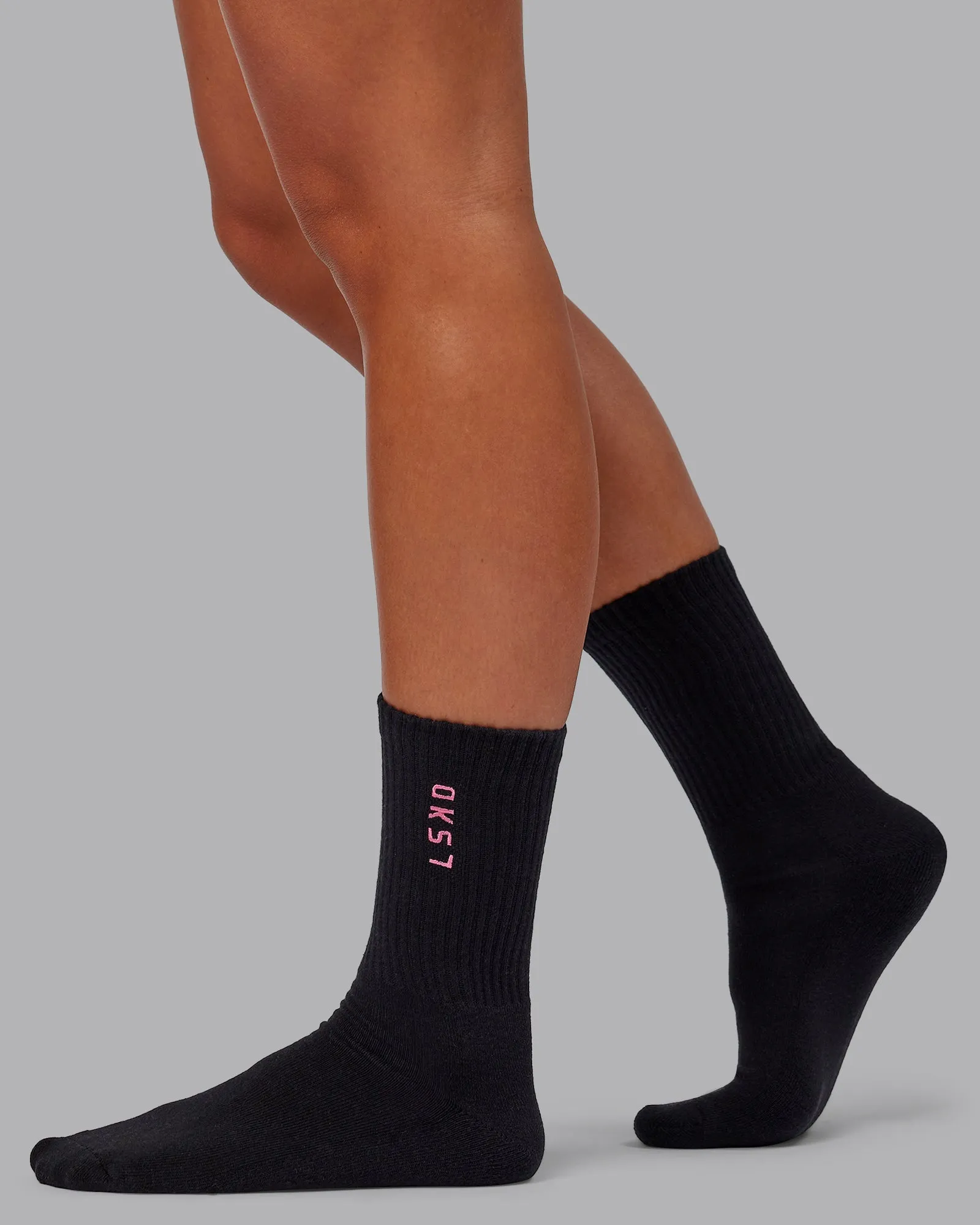 Signal Crew Socks 3 Pack - Scarlet-White-Black sold by LSKD product image thumbnail 3