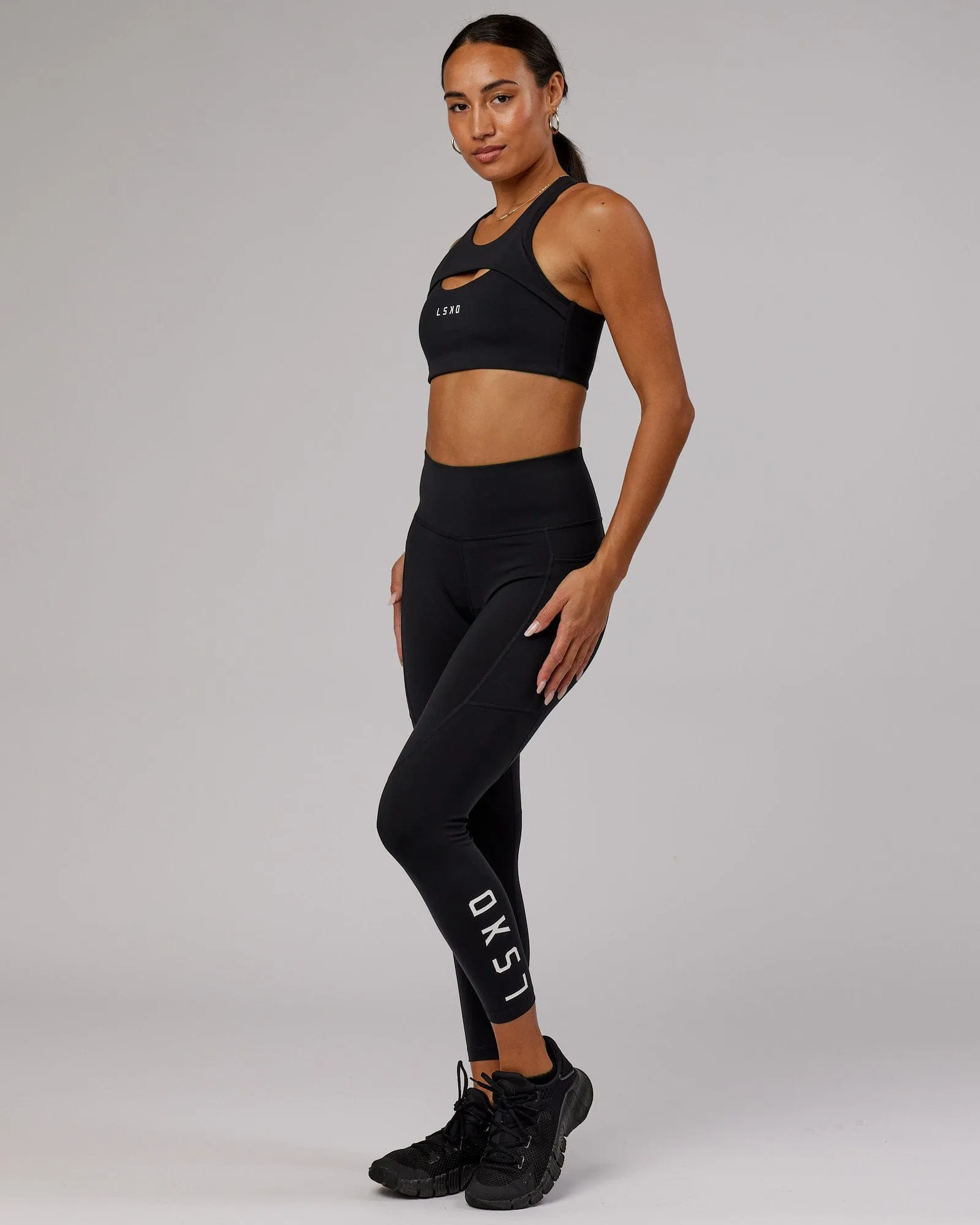 Driven Sports Bra - Black sold by LSKD product image thumbnail 5