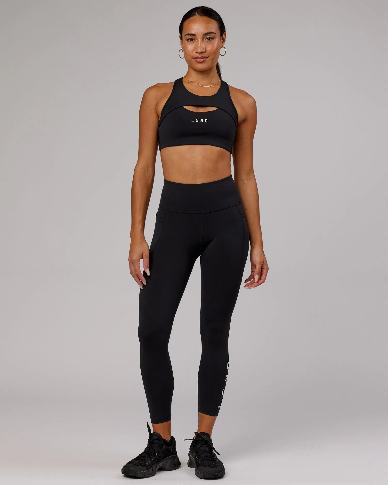 Driven Sports Bra - Black sold by LSKD product image thumbnail 3