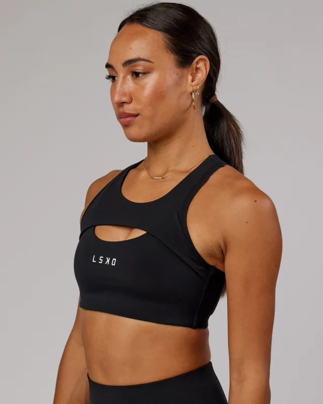 Driven Sports Bra - Black sold by LSKD