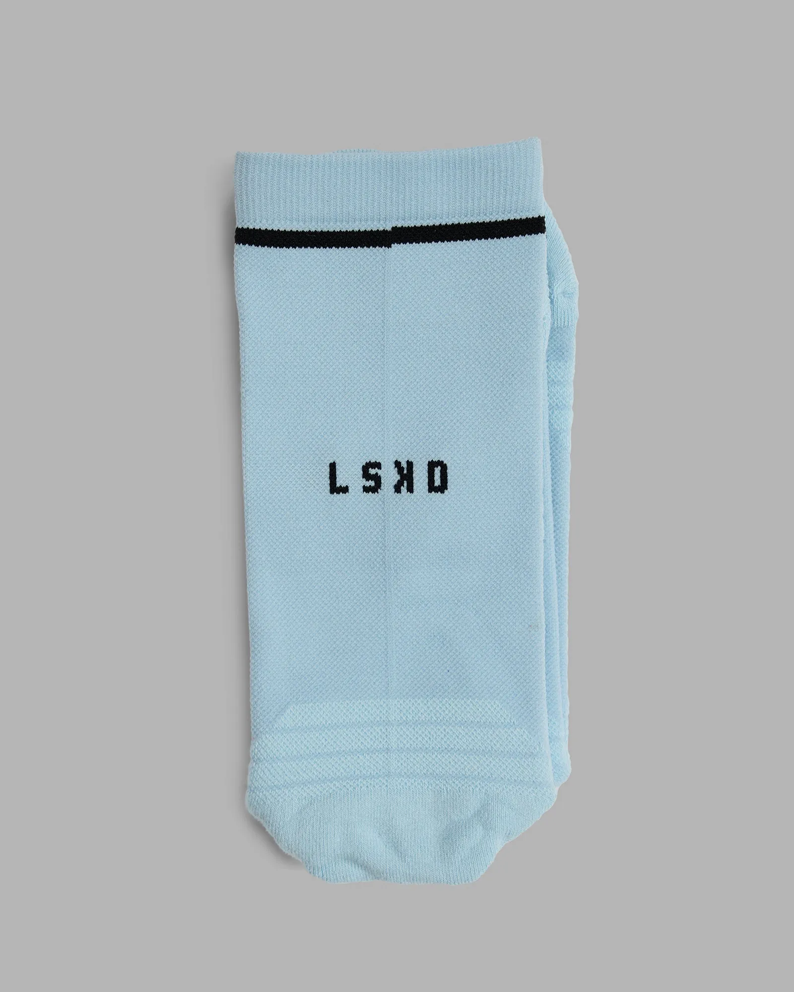 Fast Performance Crew Socks - Glacial Blue-Black sold by LSKD product image thumbnail 4