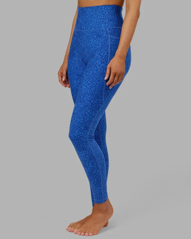 Fusion Full Length Tights - Ocean Scale sold by LSKD