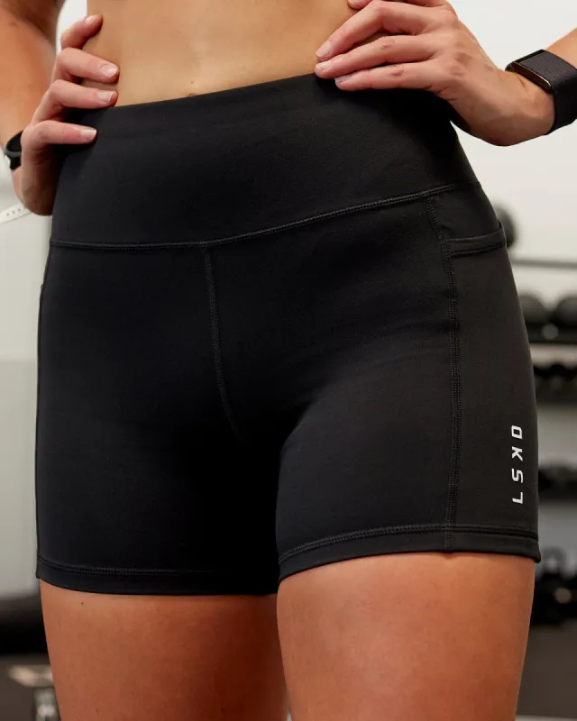 Rep X-Short Tight - Black-White sold by LSKD