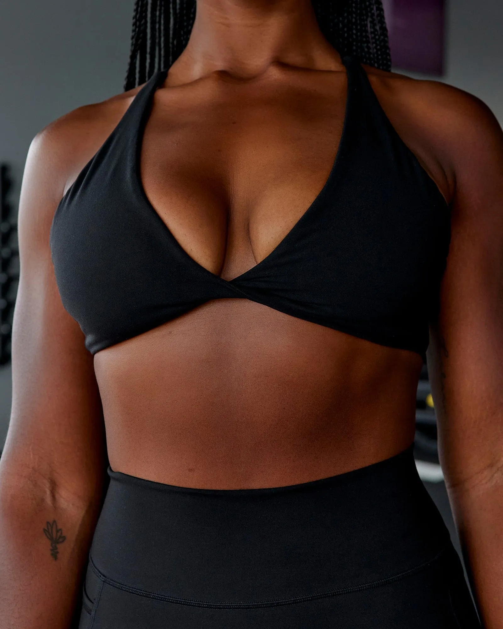 Agile Sports Bra - Black sold by LSKD product image thumbnail 5