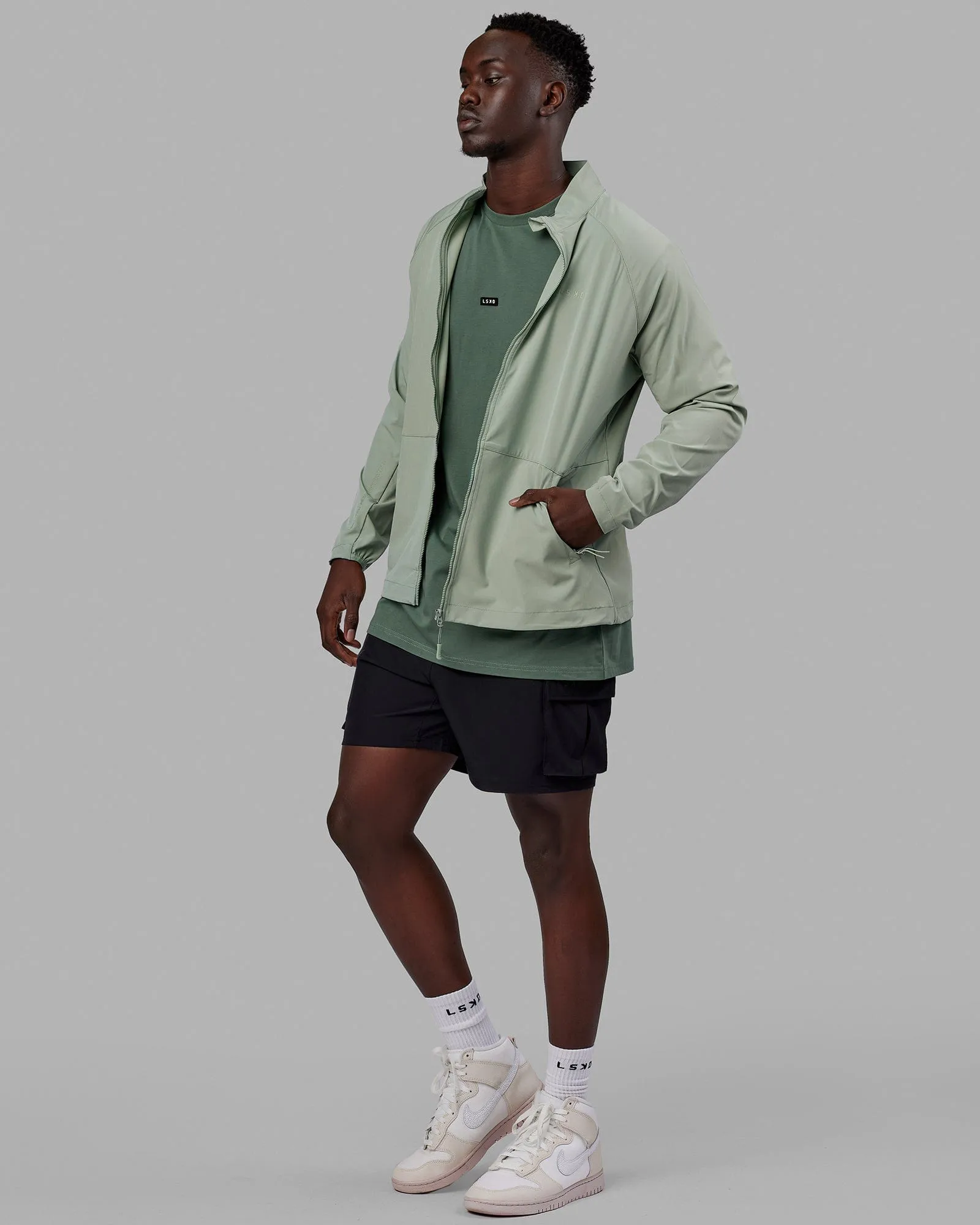 Energy Stretch Performance Jacket - Iceberg Green sold by LSKD product image thumbnail 3