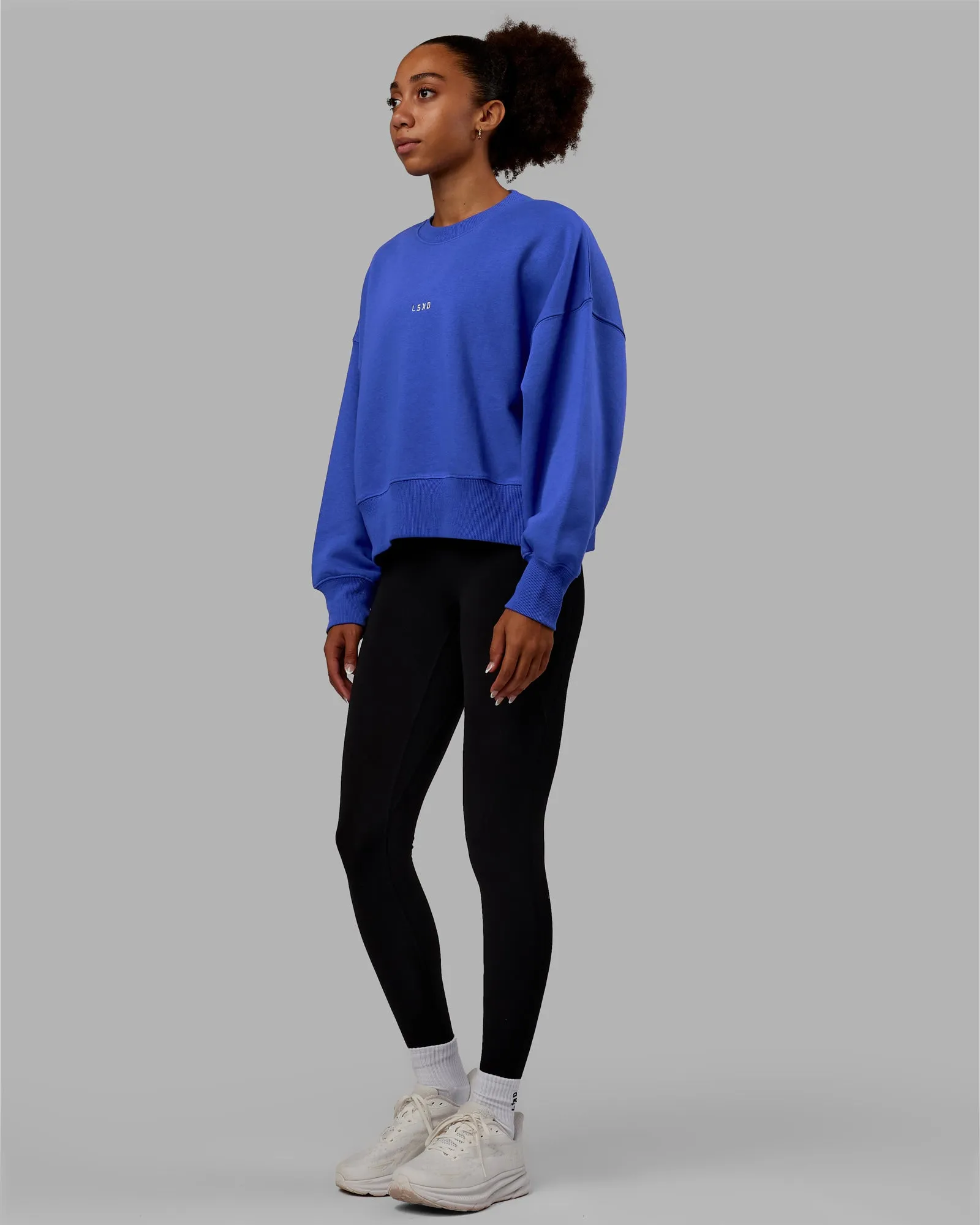 MVP Oversized Sweater - Power Cobalt sold by LSKD product image thumbnail 3