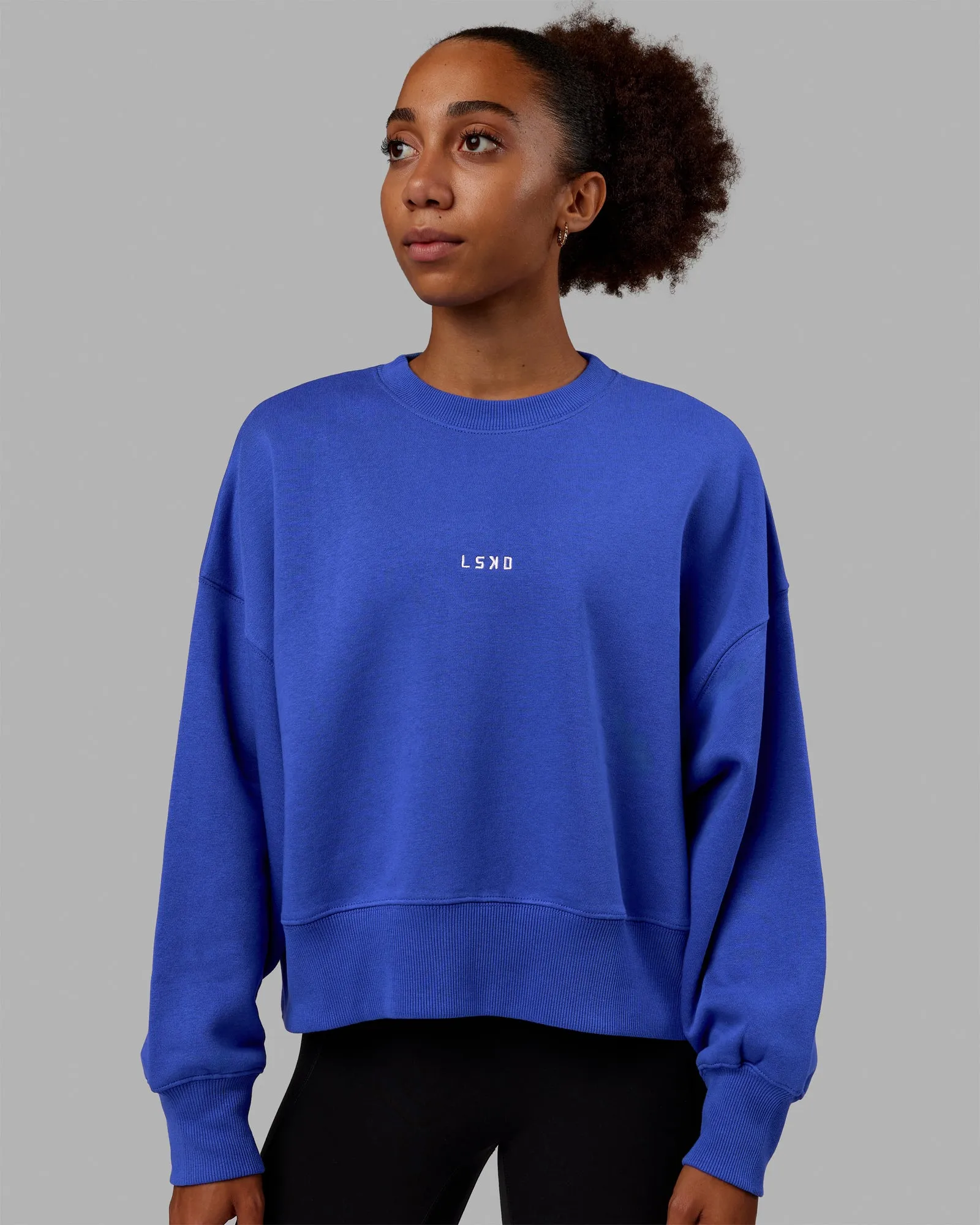MVP Oversized Sweater - Power Cobalt sold by LSKD product image thumbnail 2
