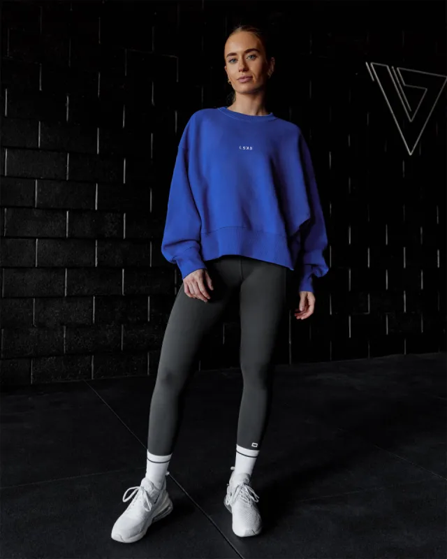 MVP Oversized Sweater - Power Cobalt sold by LSKD