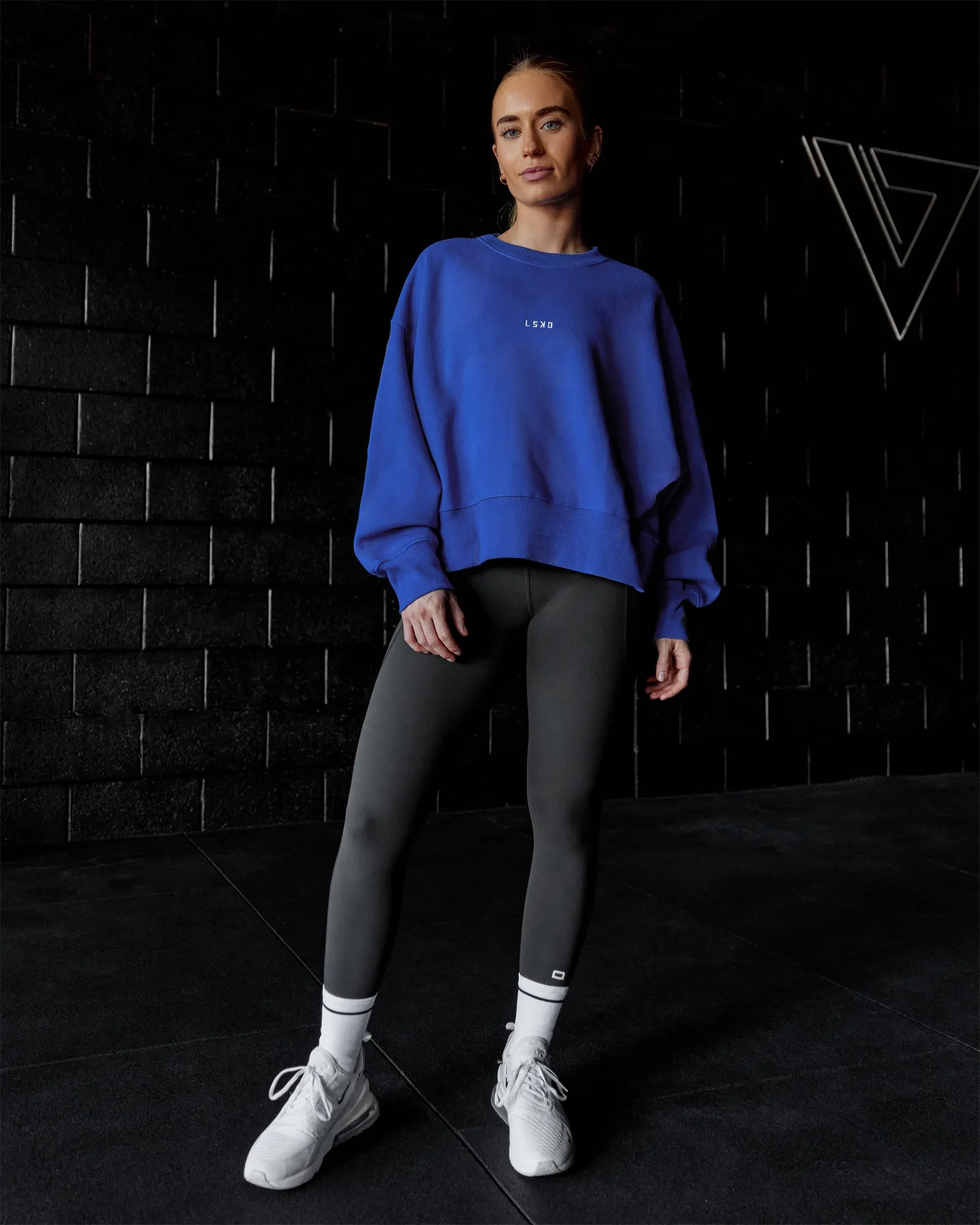 MVP Oversized Sweater - Power Cobalt sold by LSKD