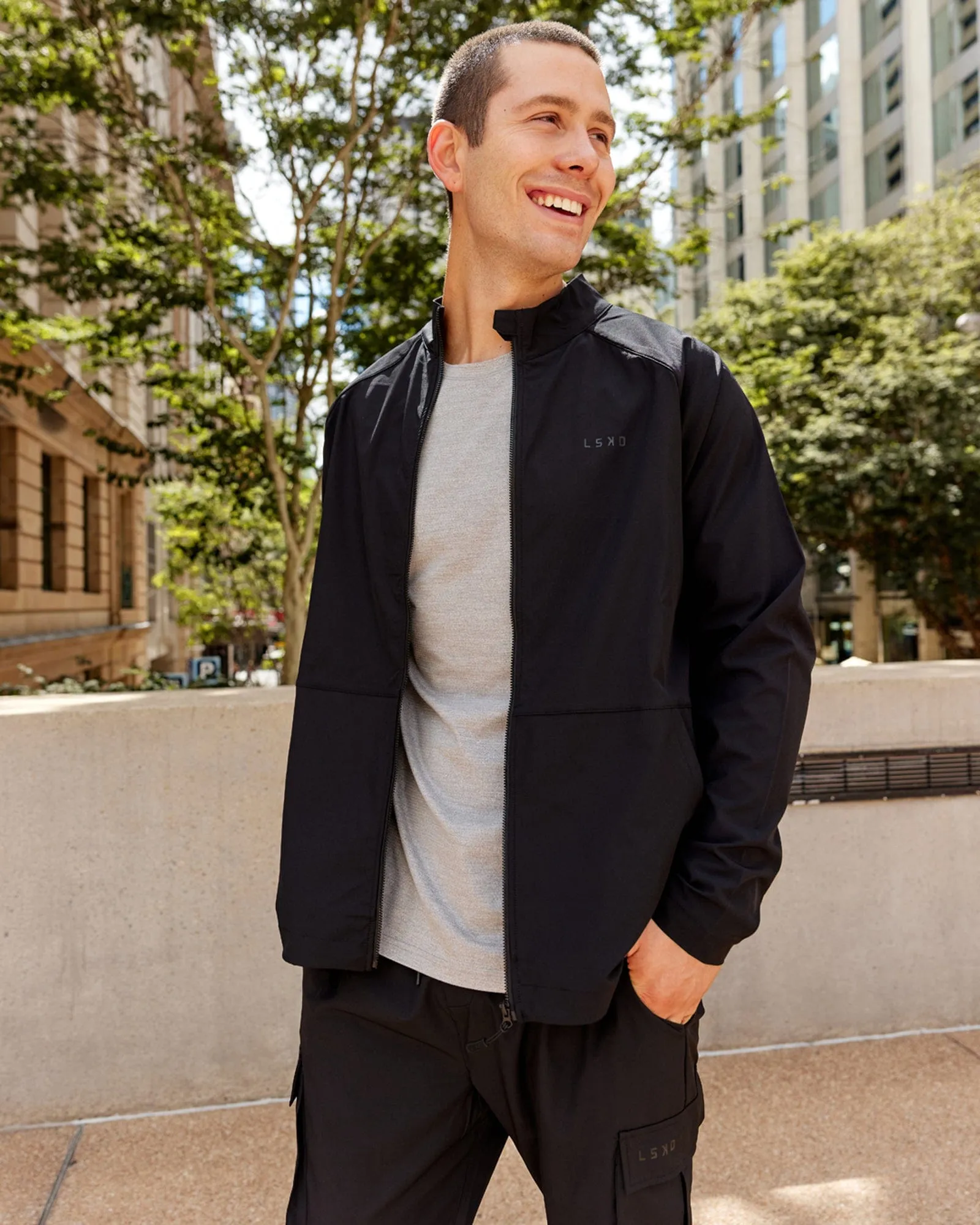 Energy Stretch Performance Jacket - Black sold by LSKD product image thumbnail 2