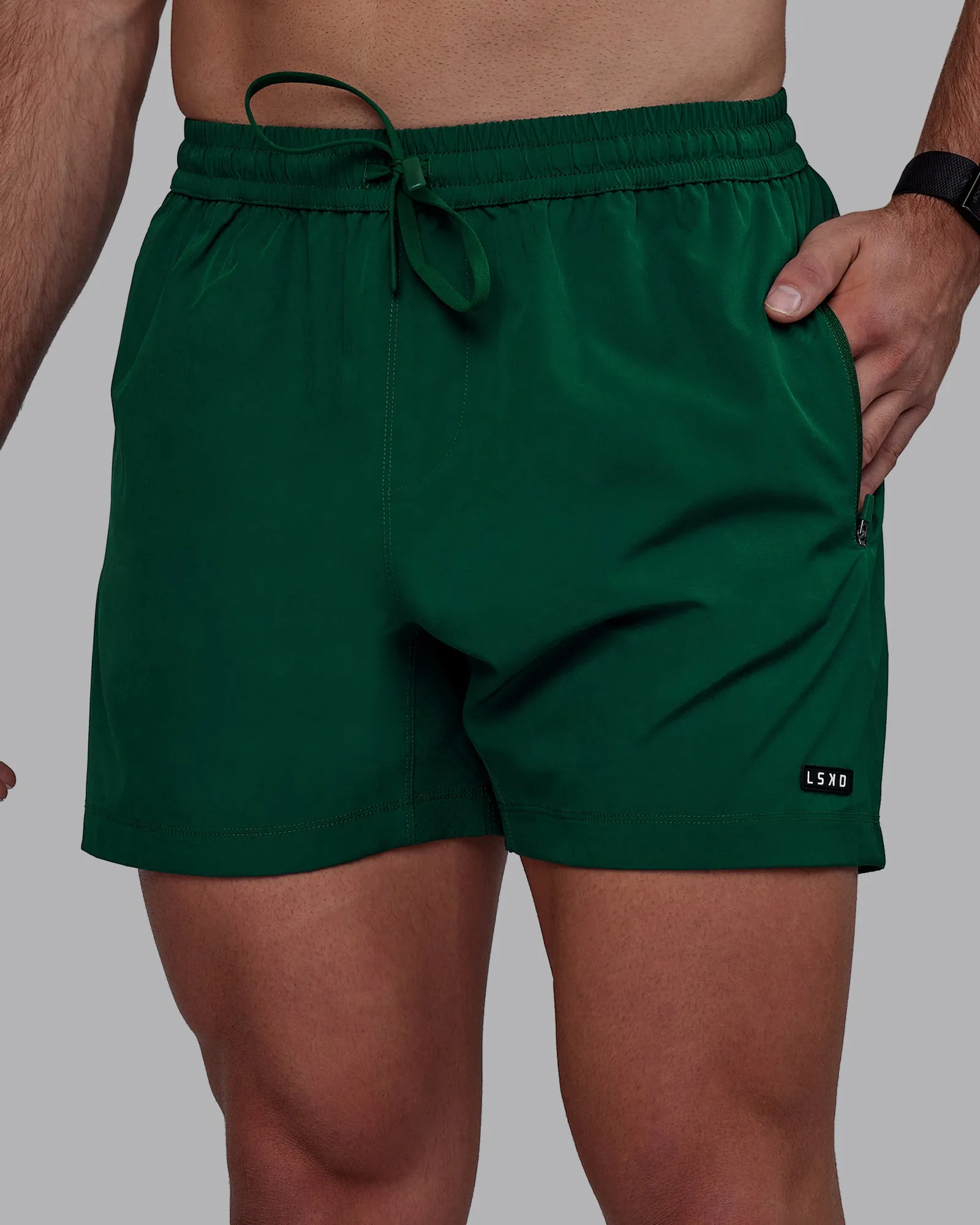 Rep 5" Performance Short - Deep Emerald sold by LSKD product image thumbnail 3