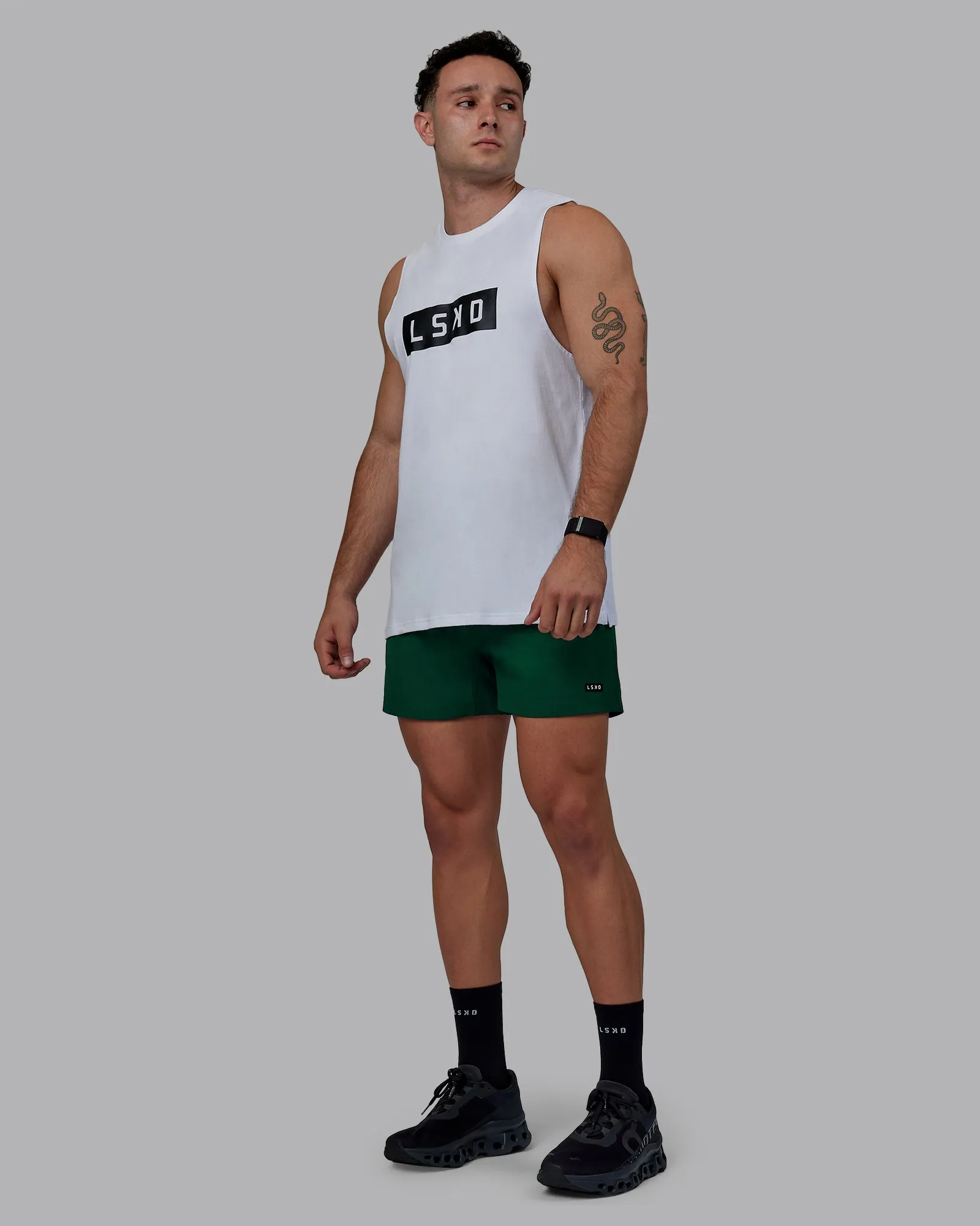 Rep 5" Performance Short - Deep Emerald sold by LSKD