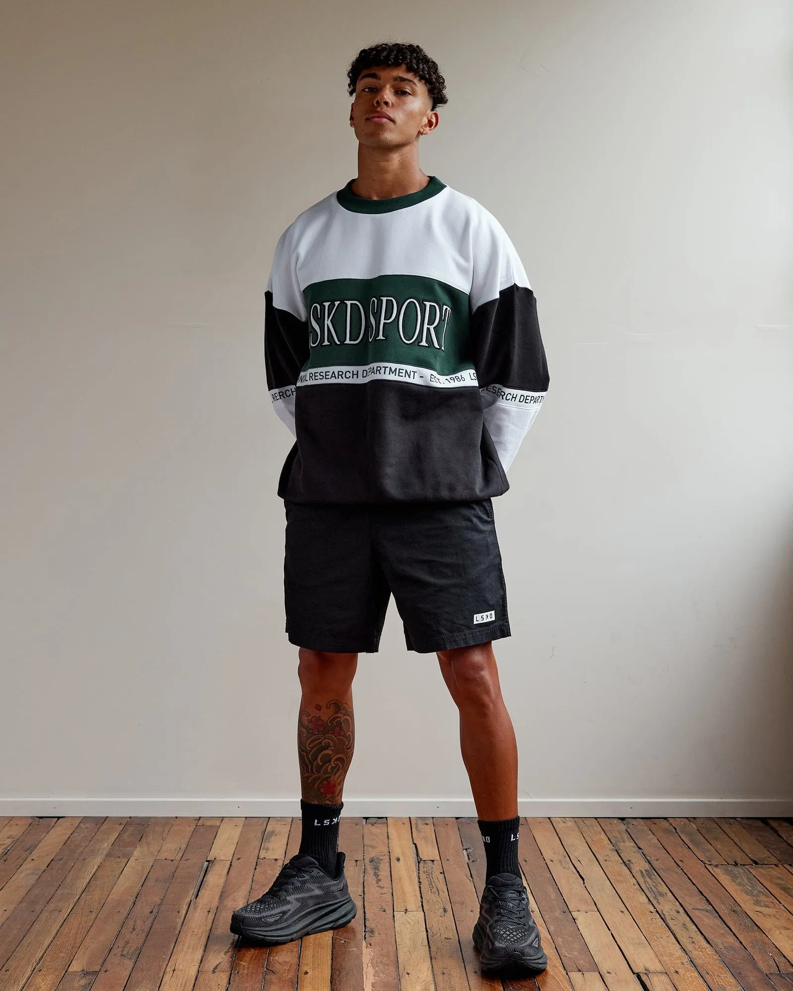 Unisex Sportif Sweater Oversize - Vital Green-Multi sold by LSKD product image thumbnail 4