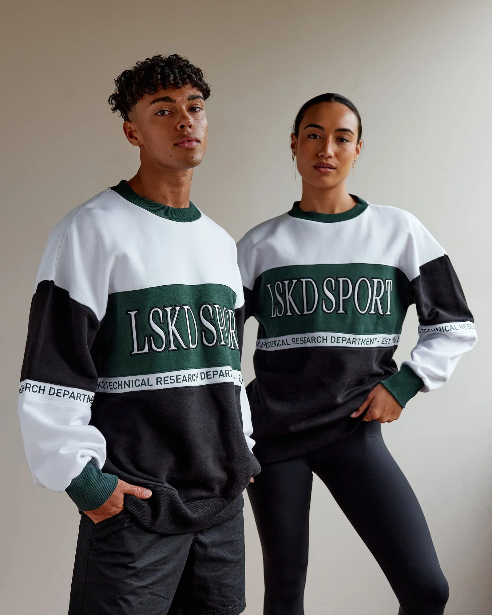 Unisex Sportif Sweater Oversize - Vital Green-Multi sold by LSKD product image thumbnail 2