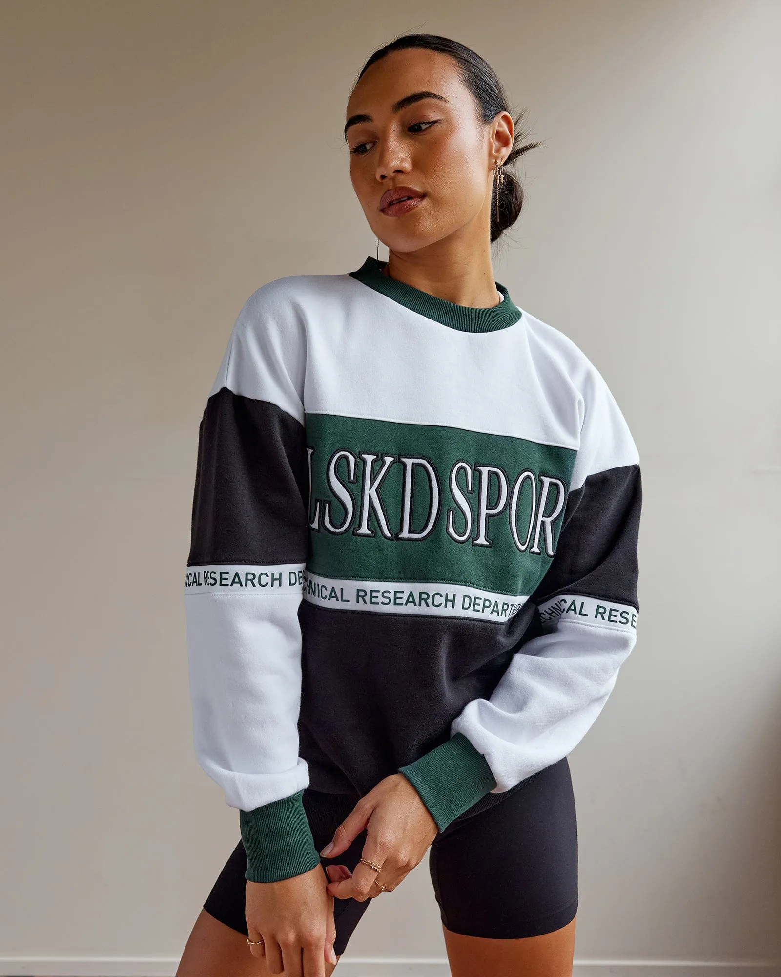 Unisex Sportif Sweater Oversize - Vital Green-Multi sold by LSKD product image thumbnail 3