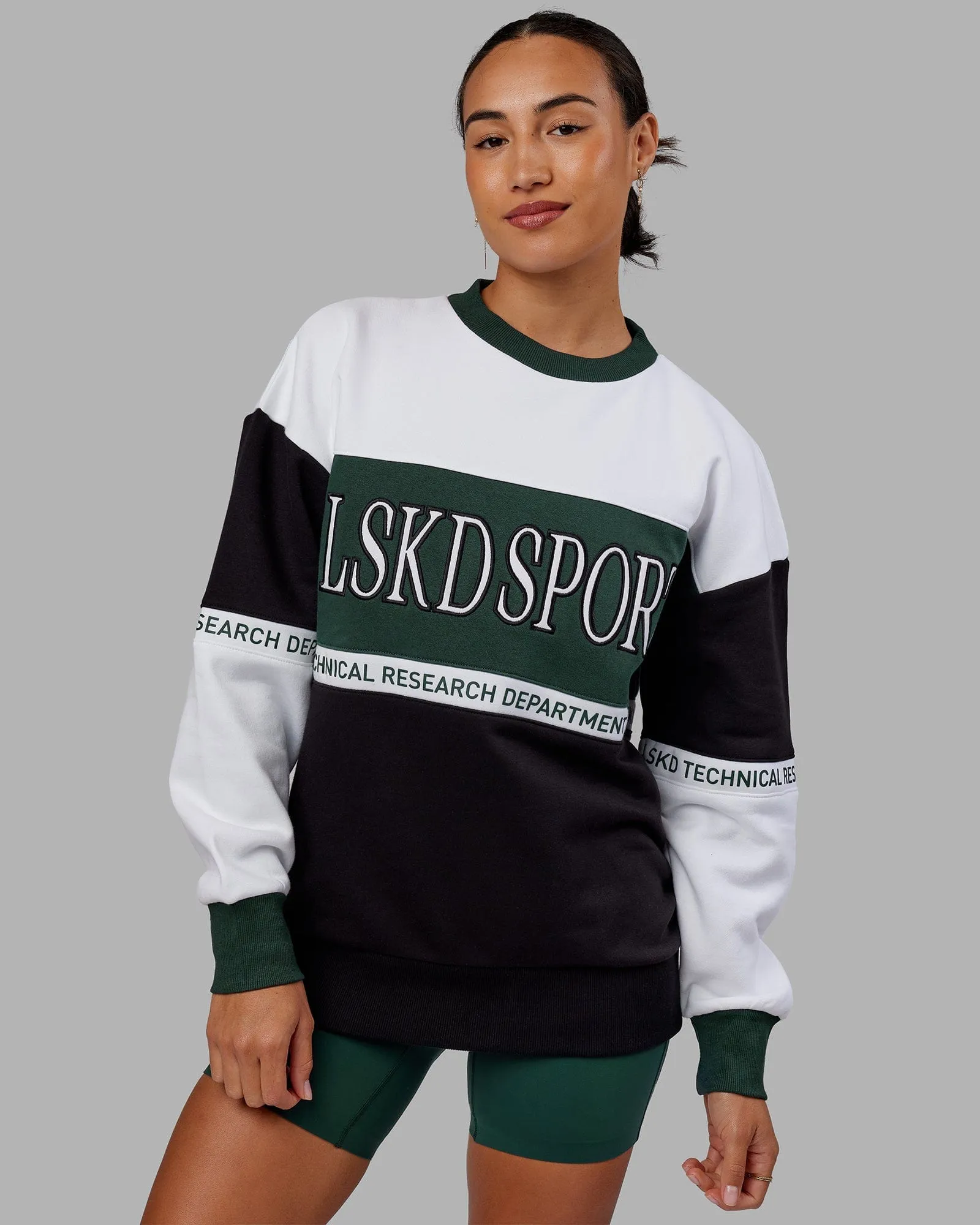 Unisex Sportif Sweater Oversize - Vital Green-Multi sold by LSKD product image thumbnail 5