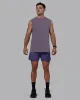 Base FLXCotton Tank - Purple Sage sold by LSKD
