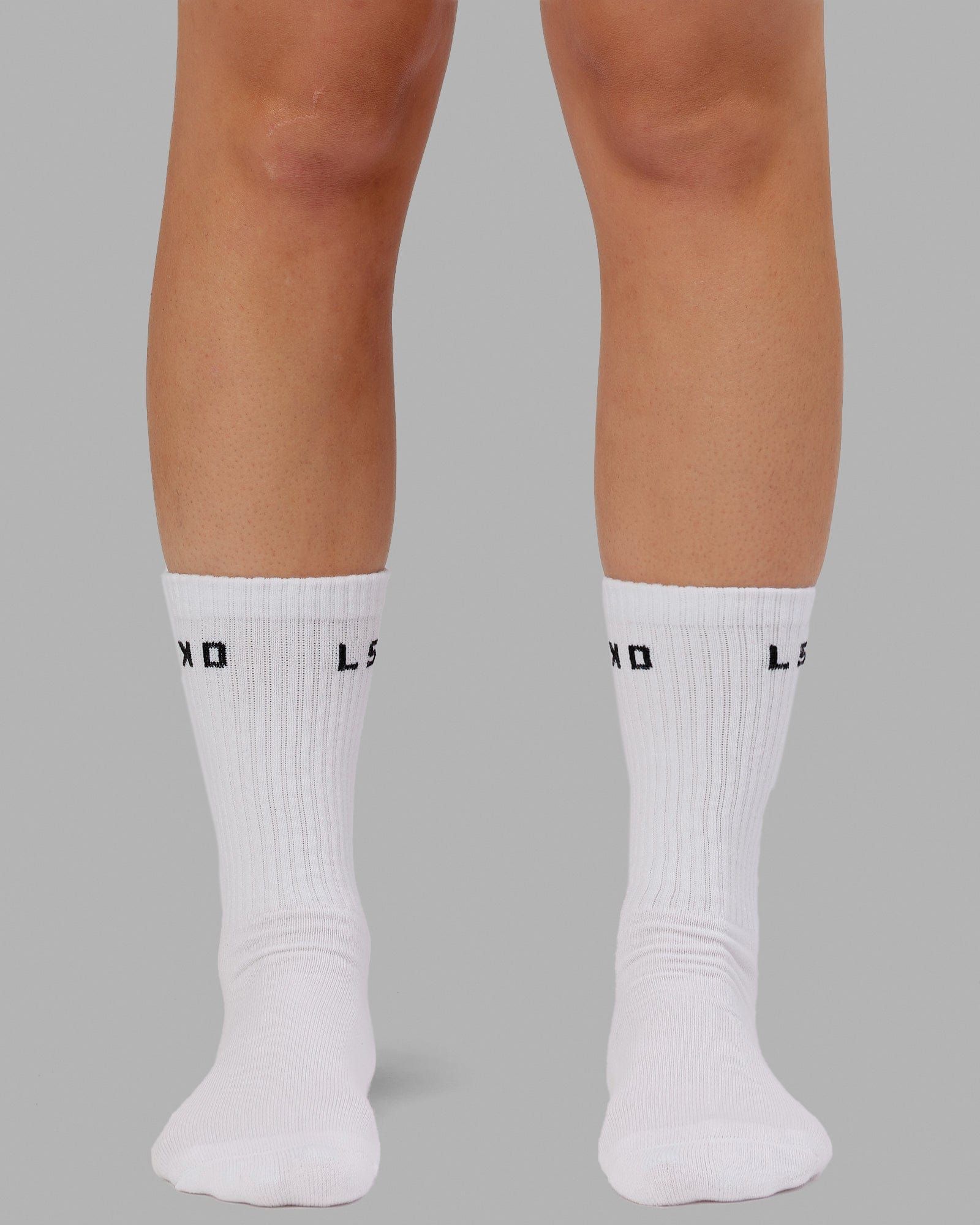 Daily Crew Socks Mens - White sold by LSKD product image thumbnail 2