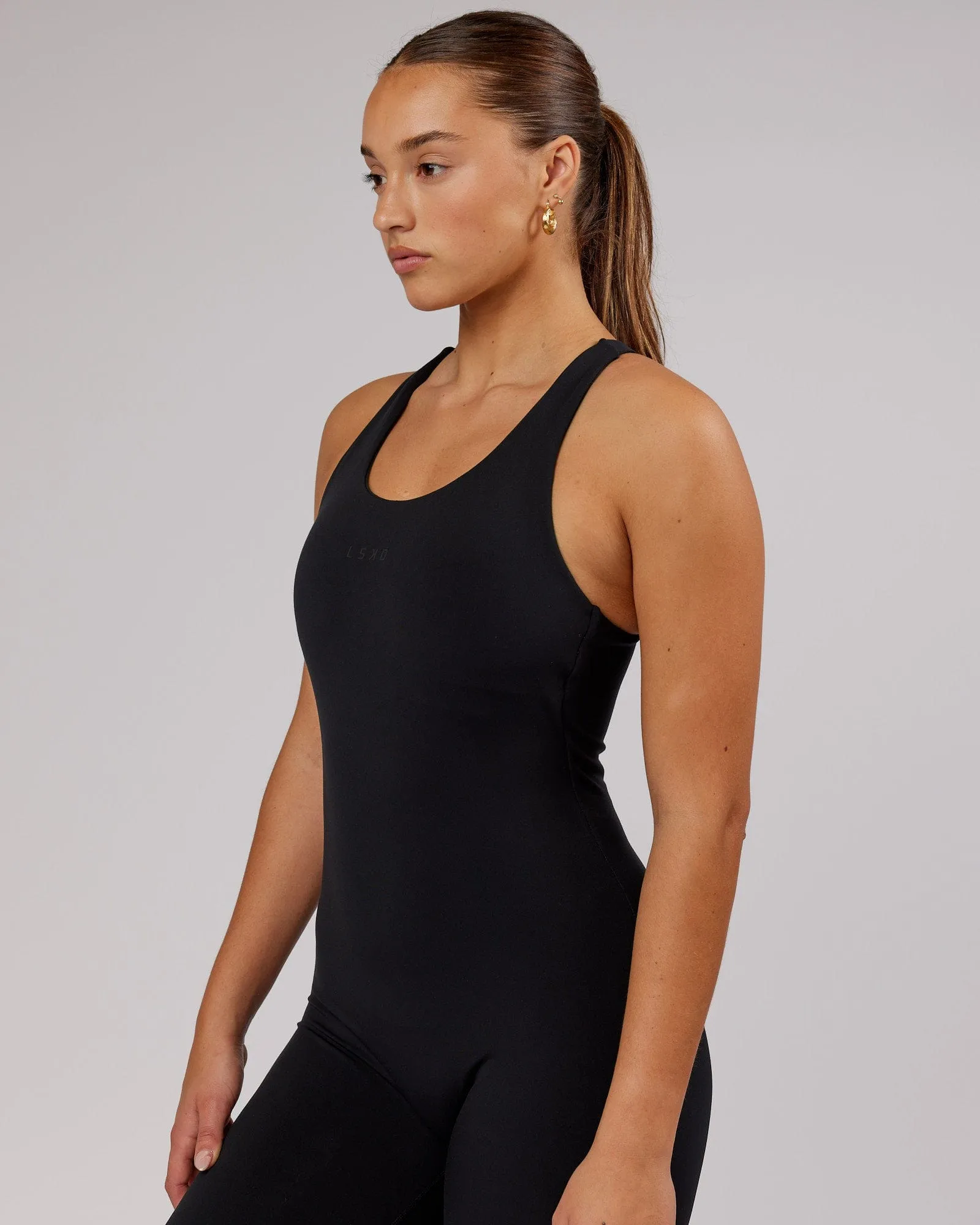 Boost Full Length Bodysuit - Black sold by LSKD product image thumbnail 3