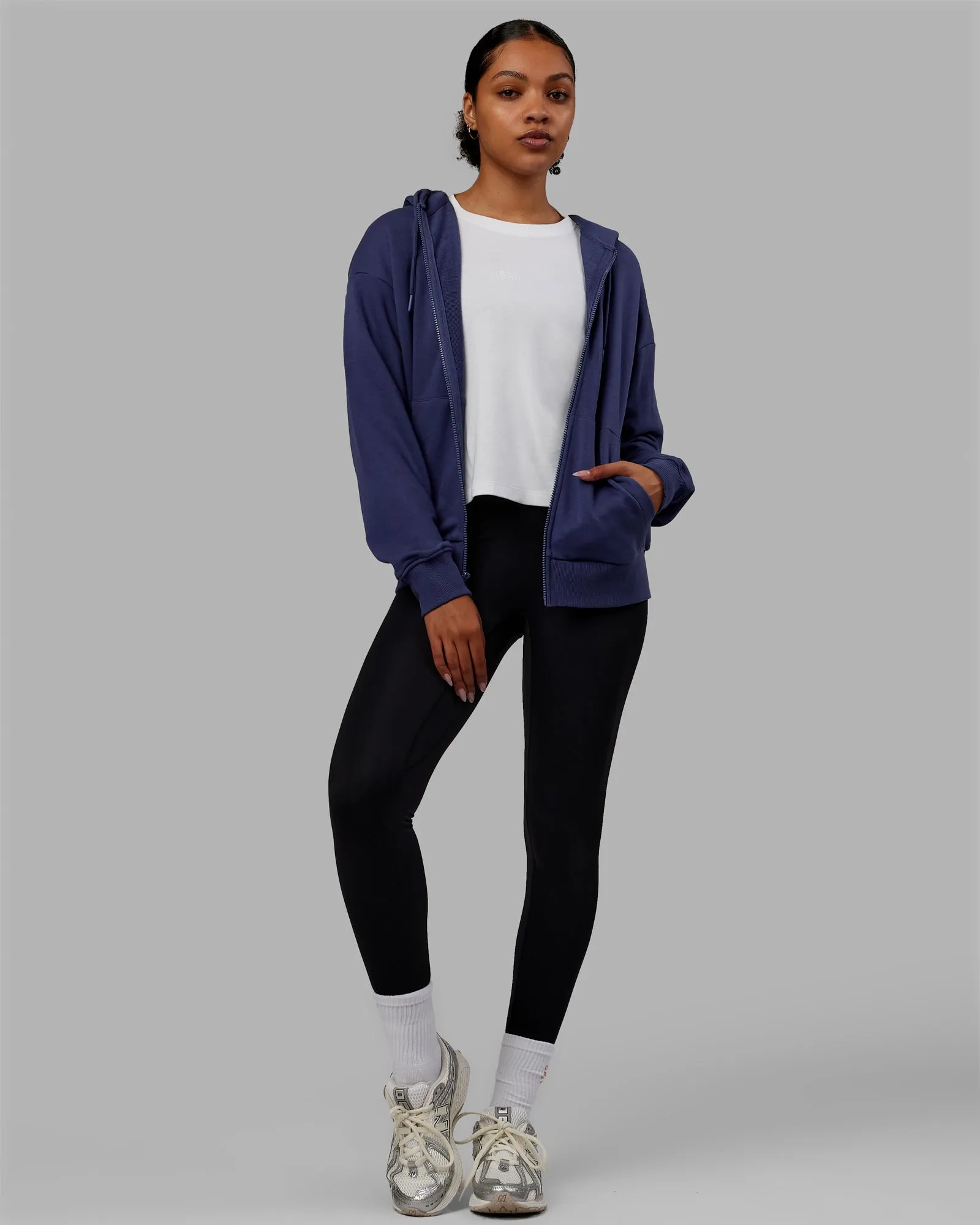 MVP Zip Through Hoodie - Future Dusk sold by LSKD product image thumbnail 5