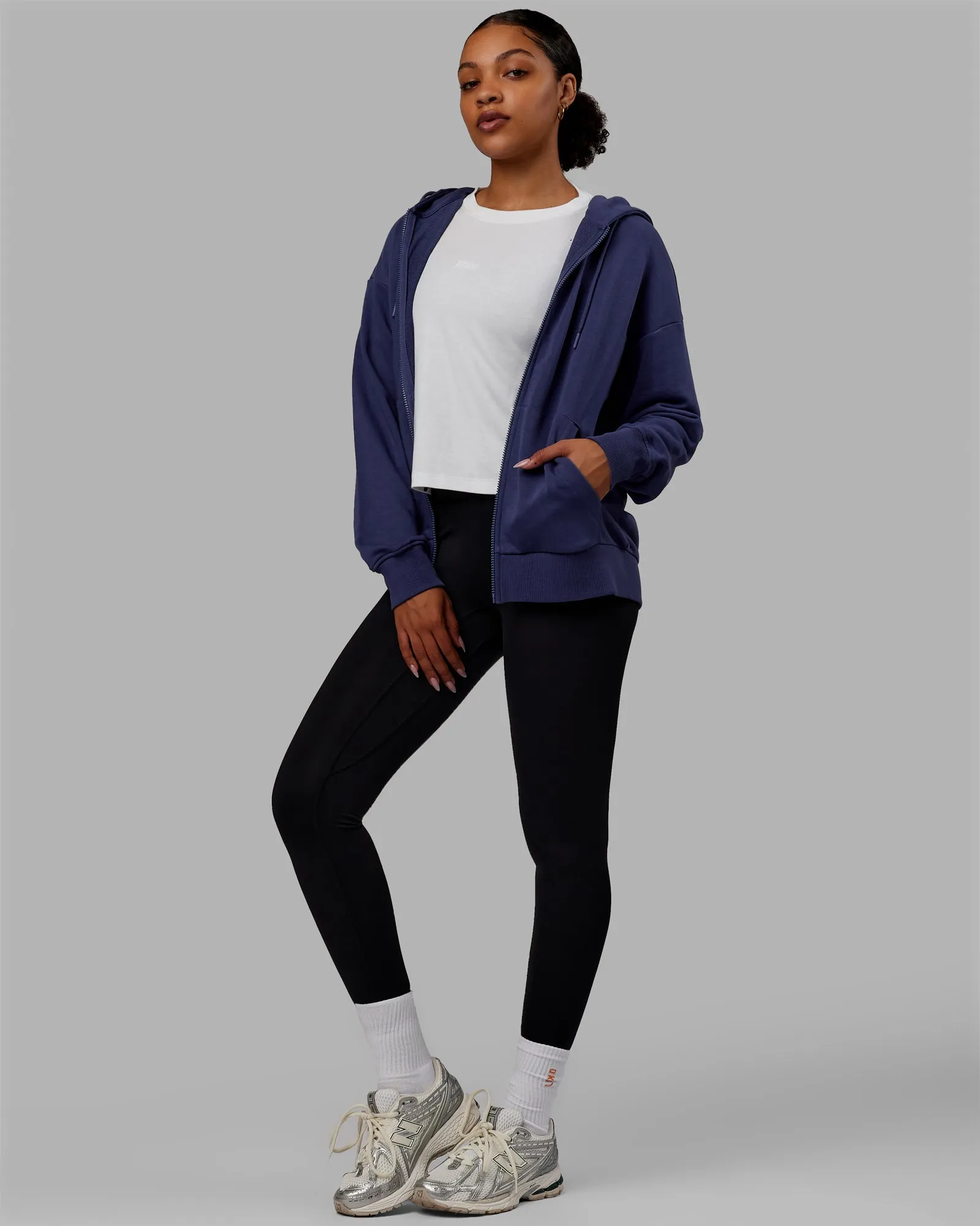 MVP Zip Through Hoodie - Future Dusk sold by LSKD product image thumbnail 2