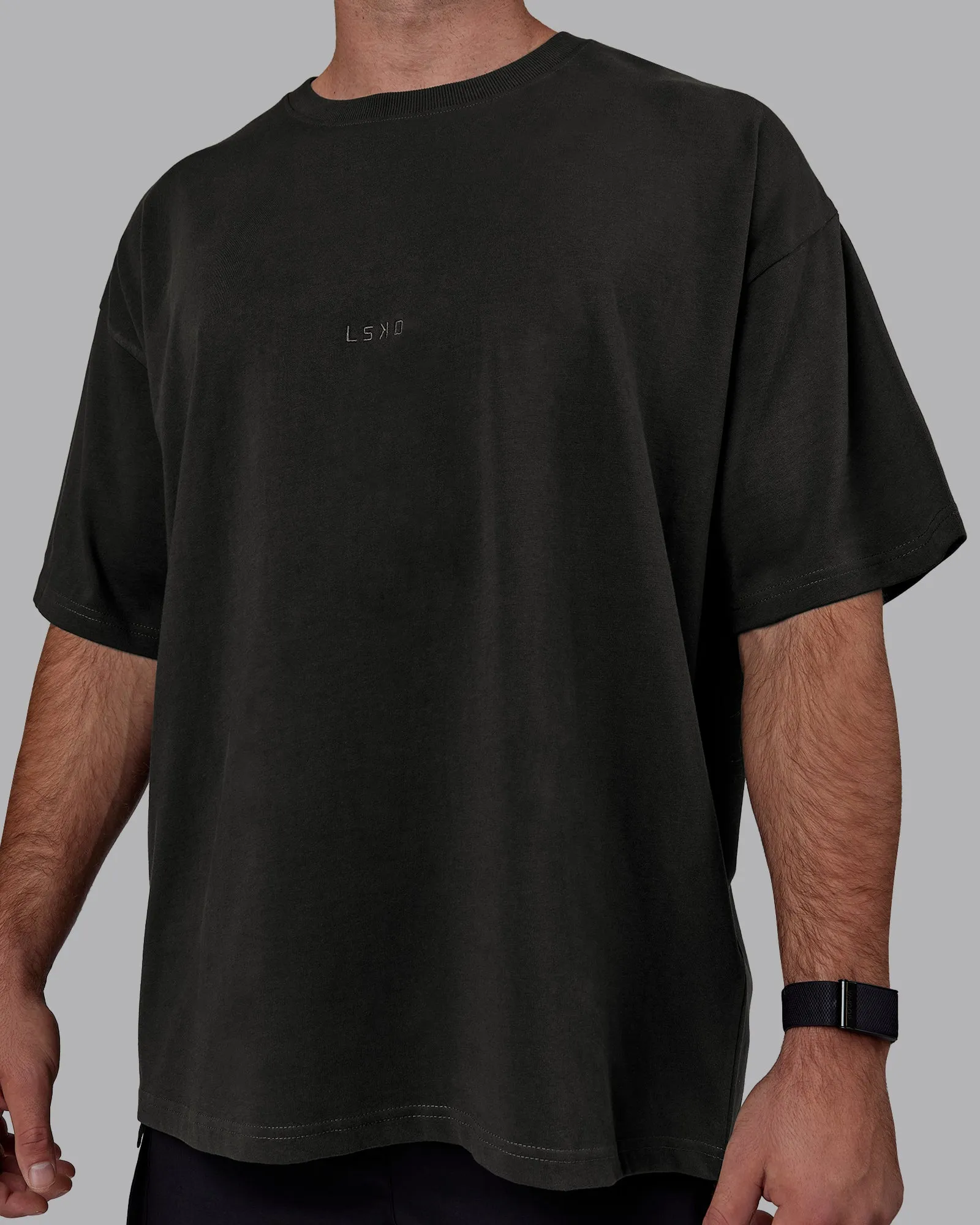 MVP Heavyweight Tee Oversize - Pirate Black sold by LSKD product image thumbnail 5