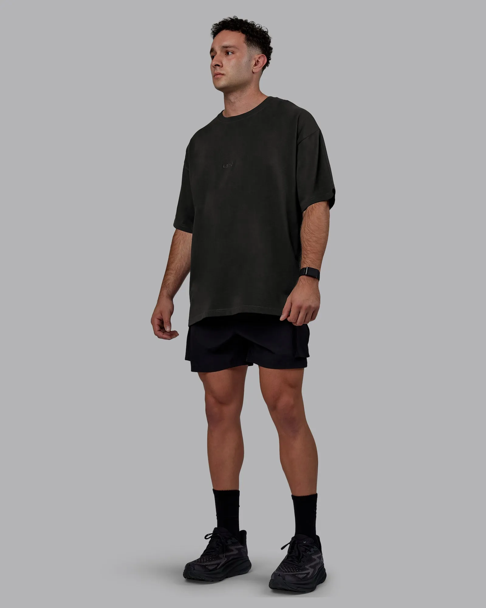 MVP Heavyweight Tee Oversize - Pirate Black sold by LSKD product image thumbnail 4